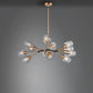 Savvy 12-Light Chandelier Antique Brass/Black by Maxim Lighting