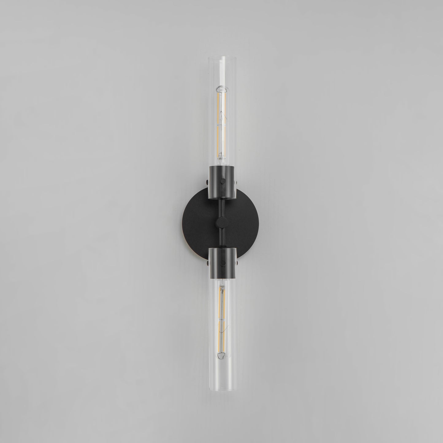 Equilibrium 2-Light LED Wall Sconce Black by Maxim Lighting