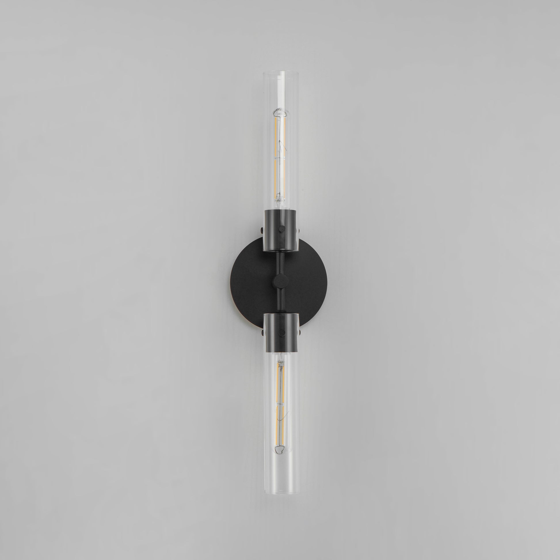 Equilibrium 2-Light LED Wall Sconce Black by Maxim Lighting