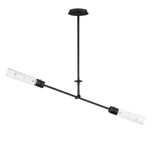 Equilibrium 2-Light LED Pendant Black by Maxim Lighting