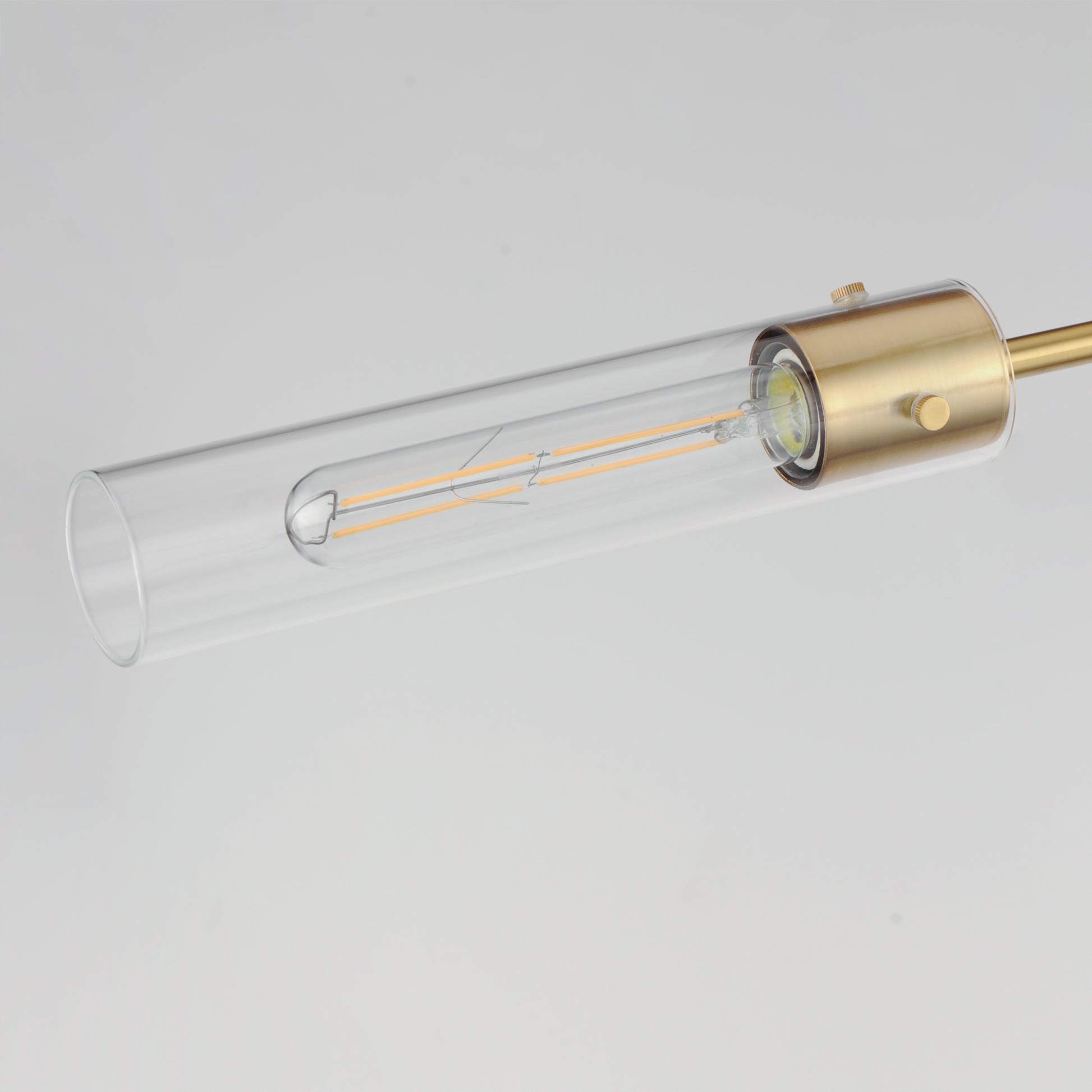 Equilibrium 2-Light LED Pendant Natural Aged Brass by Maxim Lighting