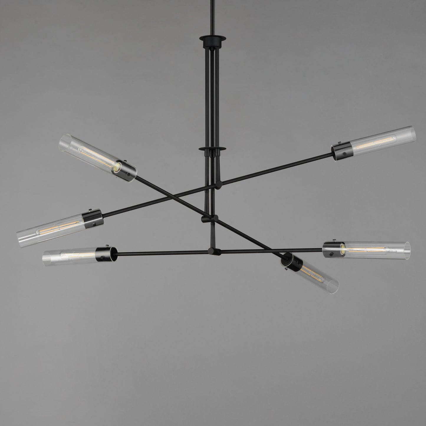 Equilibrium 6-Light LED Pendant Black by Maxim Lighting