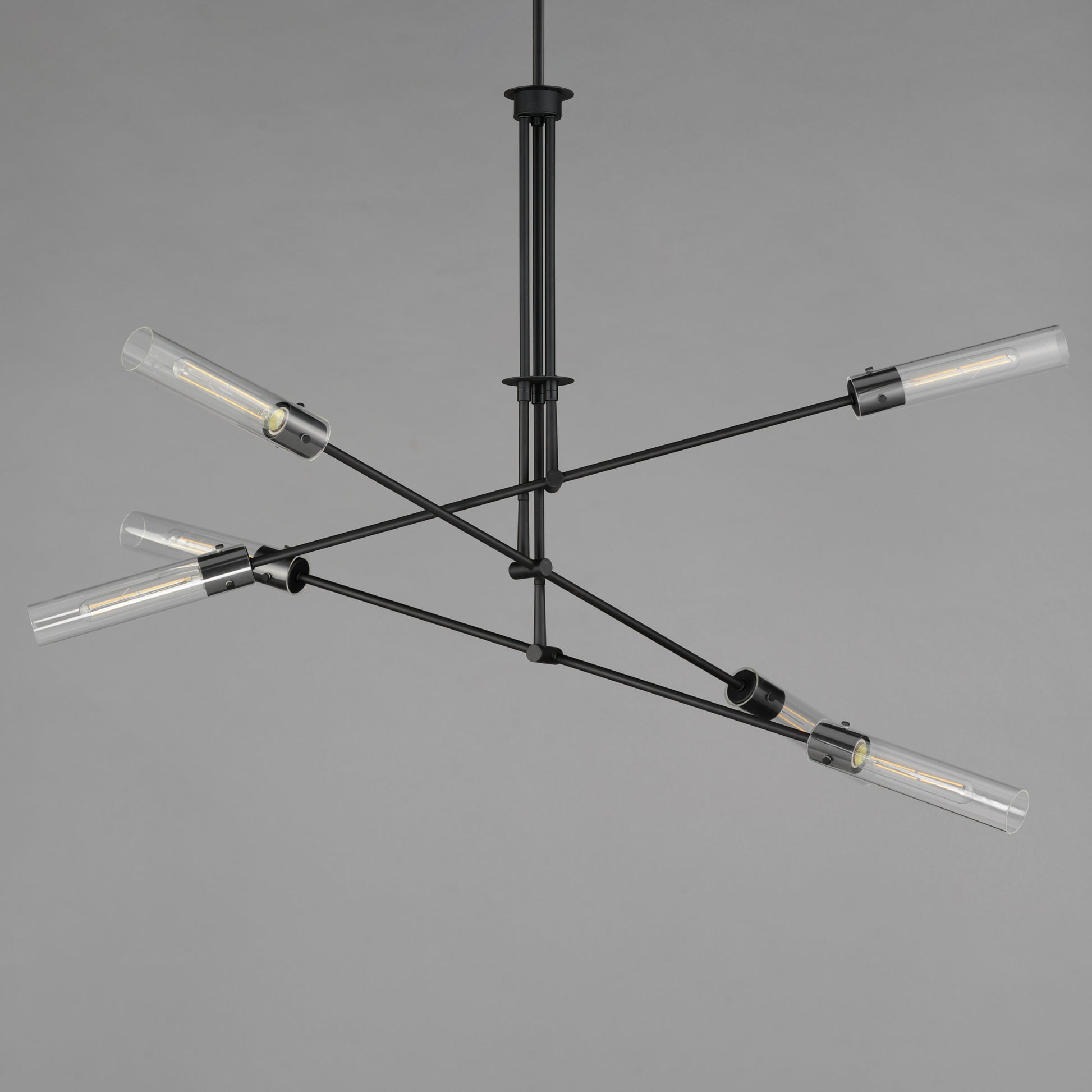 Equilibrium 6-Light LED Pendant Black by Maxim Lighting