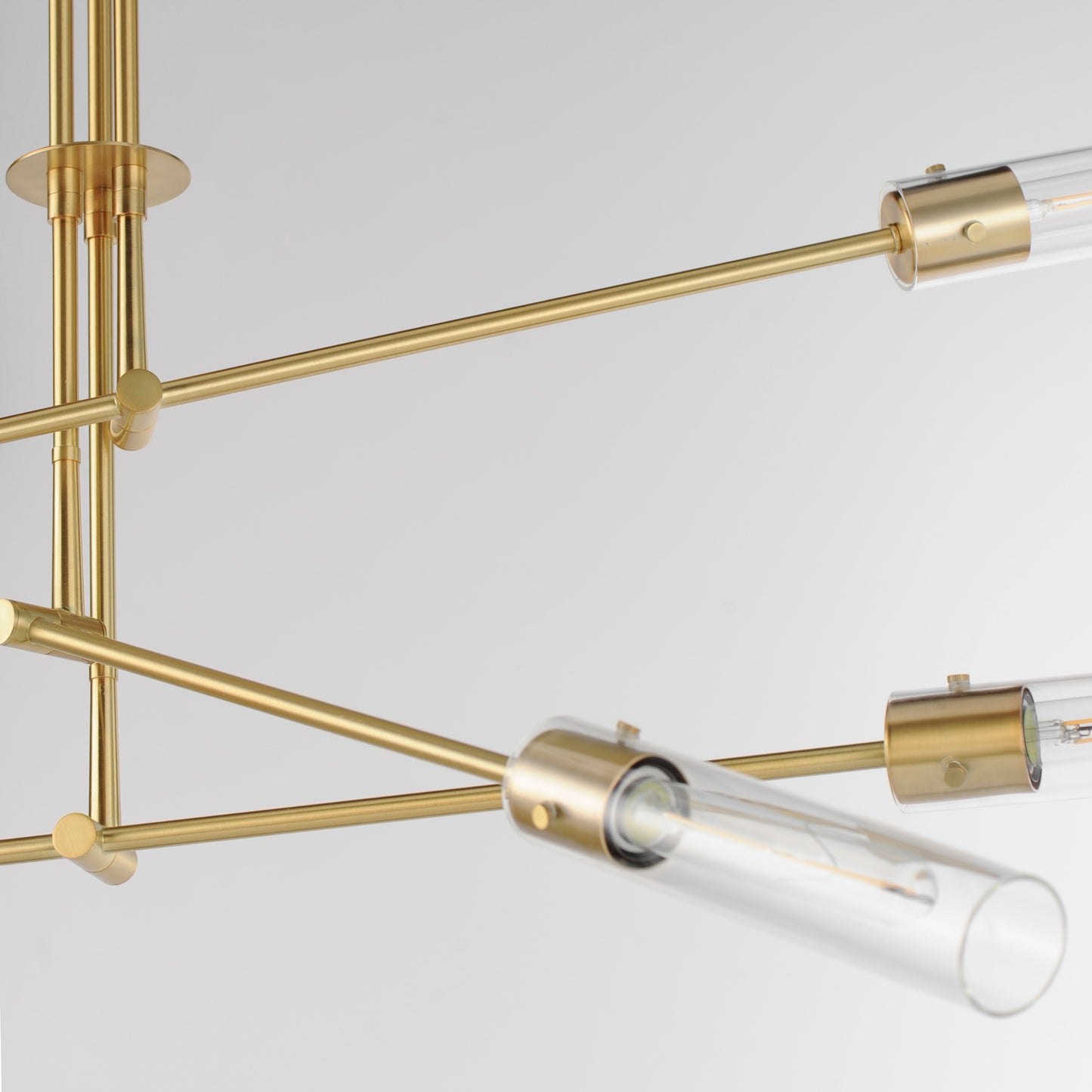 Equilibrium 6-Light LED Pendant Natural Aged Brass by Maxim Lighting