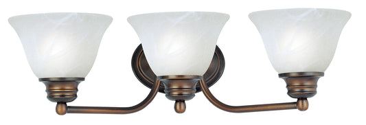 Malaga 3-Light Bath Vanity Oil Rubbed Bronze by Maxim Lighting
