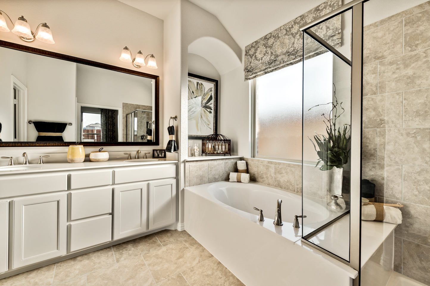 Malaga 3-Light Bath Vanity Satin Nickel by Maxim Lighting