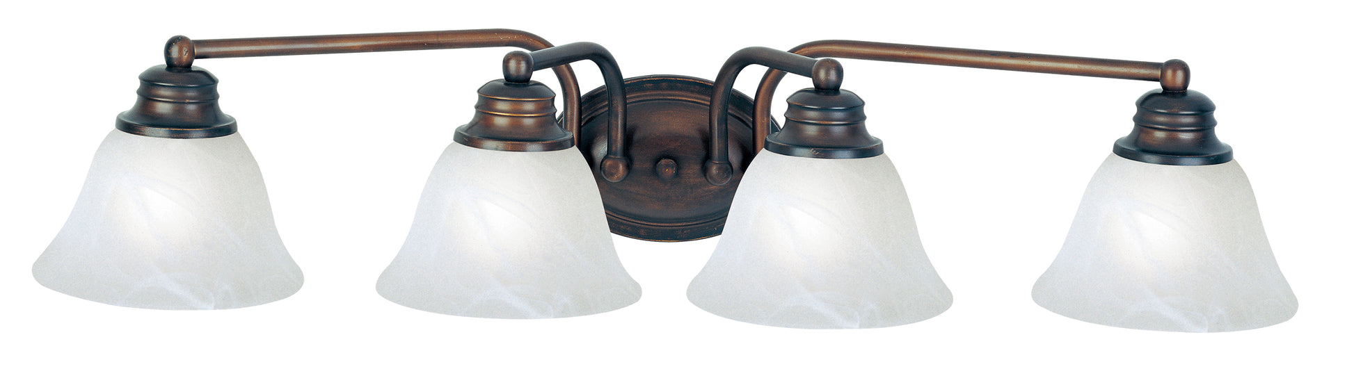 Malaga 4-Light Bath Vanity Oil Rubbed Bronze by Maxim Lighting