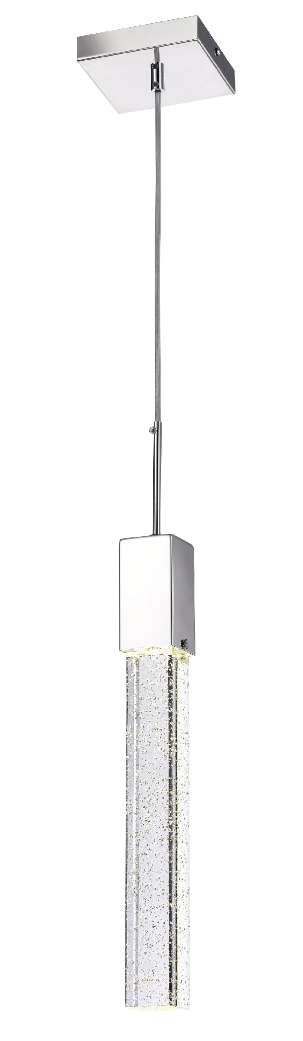 Rectangular Crystal Pendant - Finesse Decor FN-1133-1