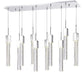 Rectangular Crystal Chandelier - Finesse Decor FN-1133-10