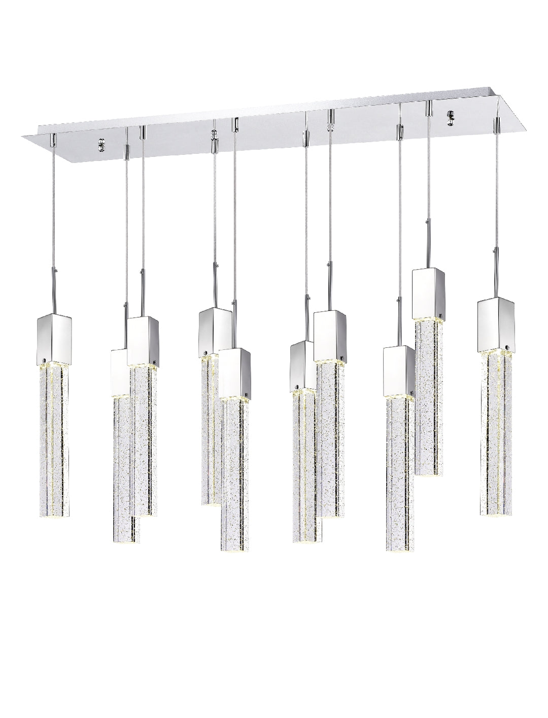 Rectangular Crystal Chandelier - Finesse Decor FN-1133-10