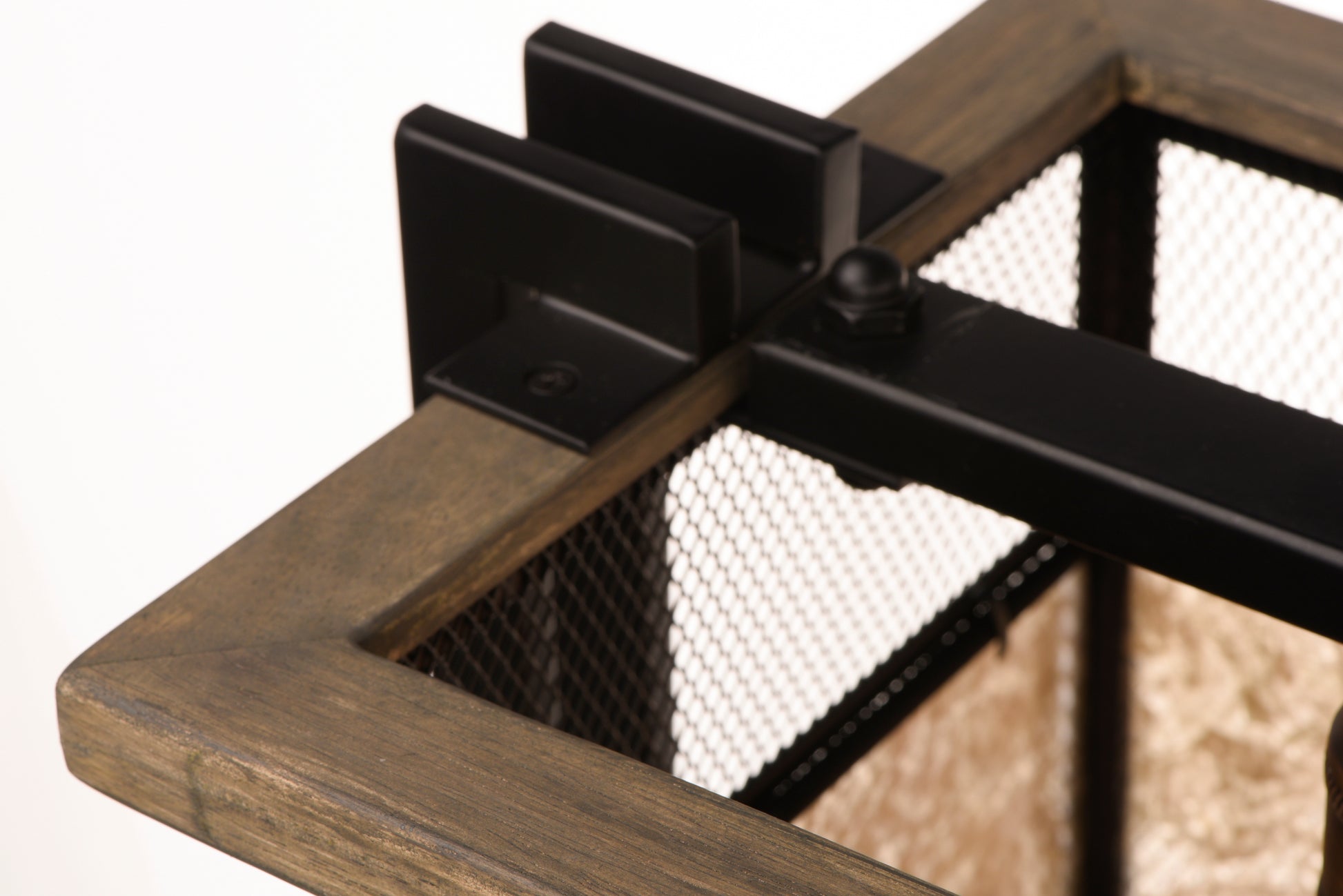 Boundry 5-Light Linear Pendant Black/Barn Wood/Antique Brass by Maxim Lighting