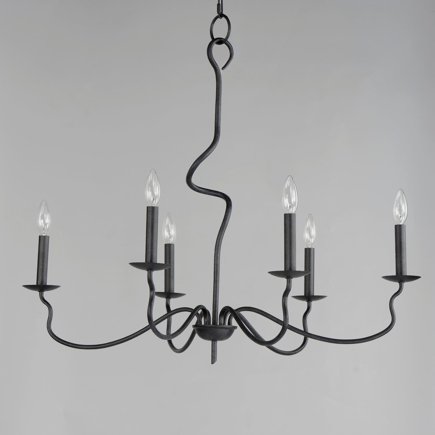 Padrona 6-Light Chandelier Black Oxide by Maxim Lighting