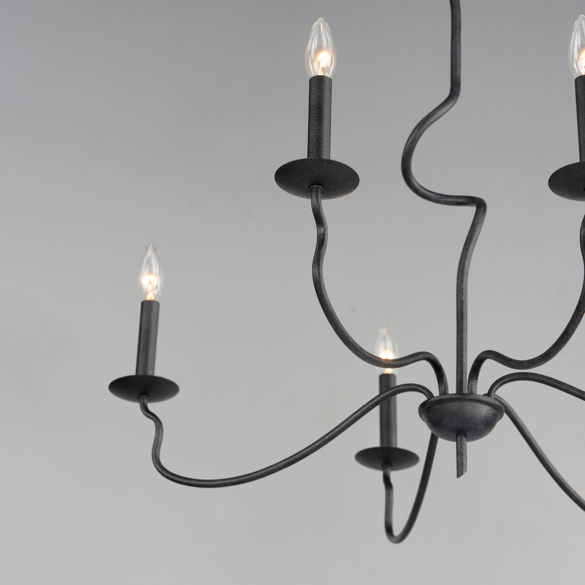 Padrona 6-Light Chandelier Black Oxide by Maxim Lighting