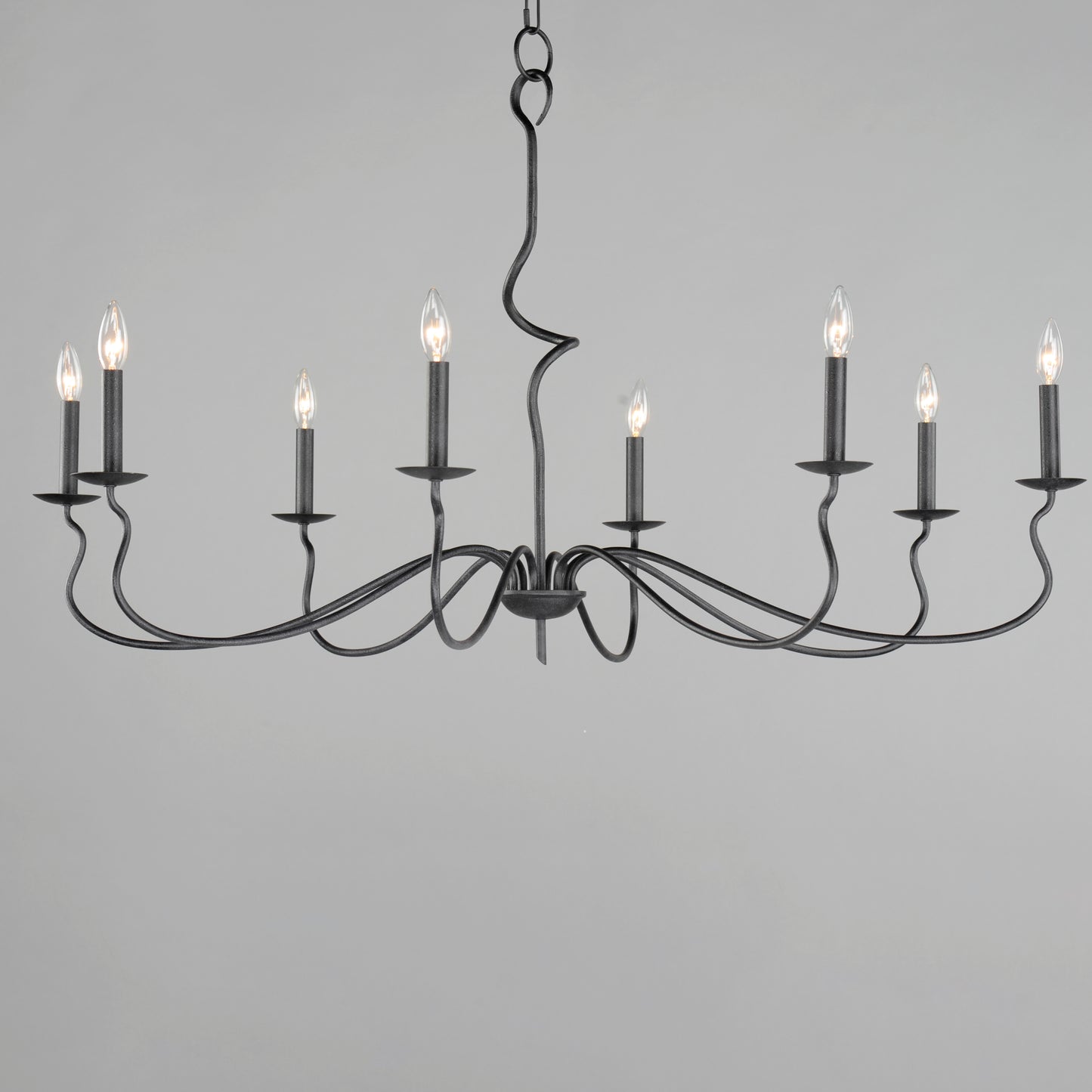 Padrona 8-Light Chandelier Black Oxide by Maxim Lighting
