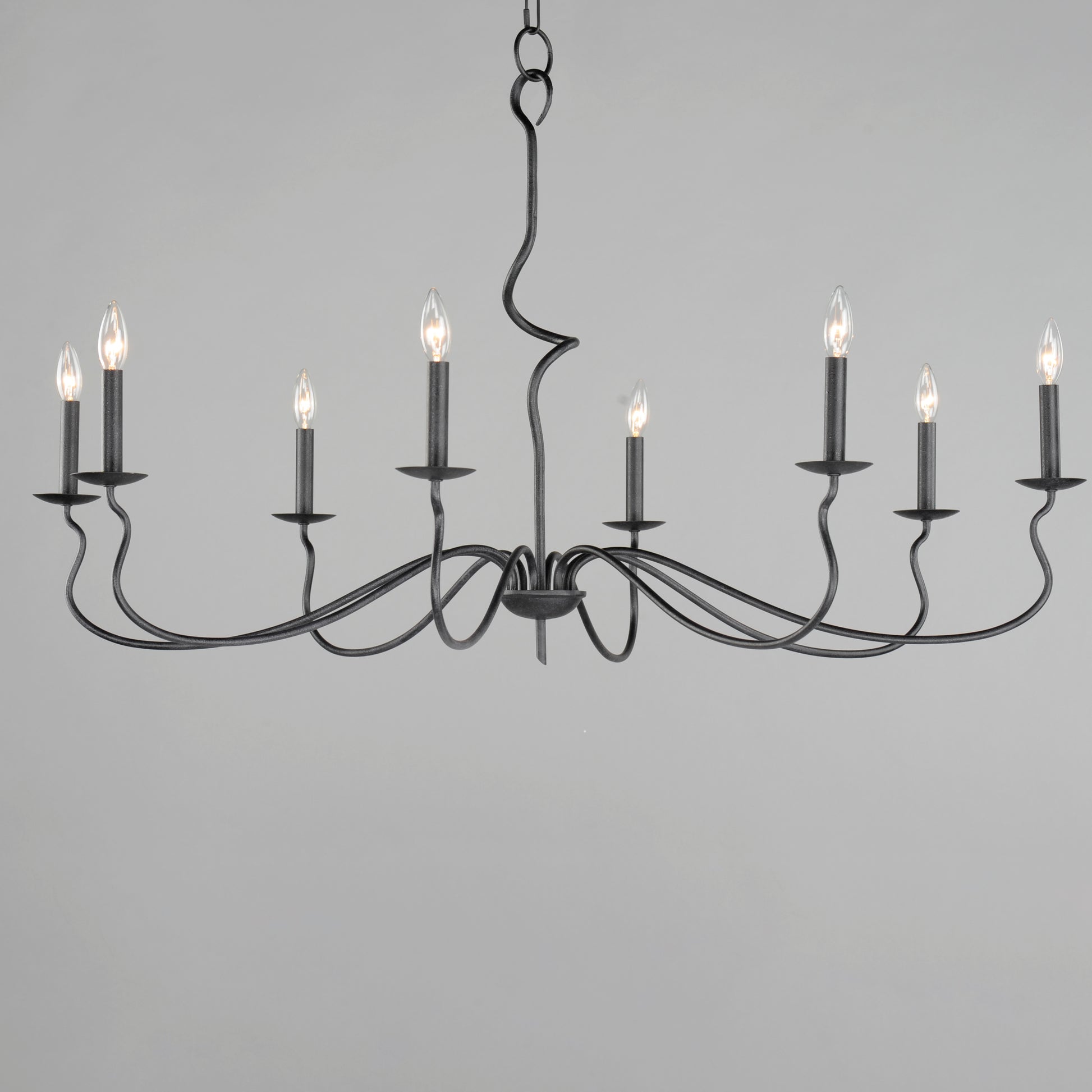 Padrona 8-Light Chandelier Black Oxide by Maxim Lighting