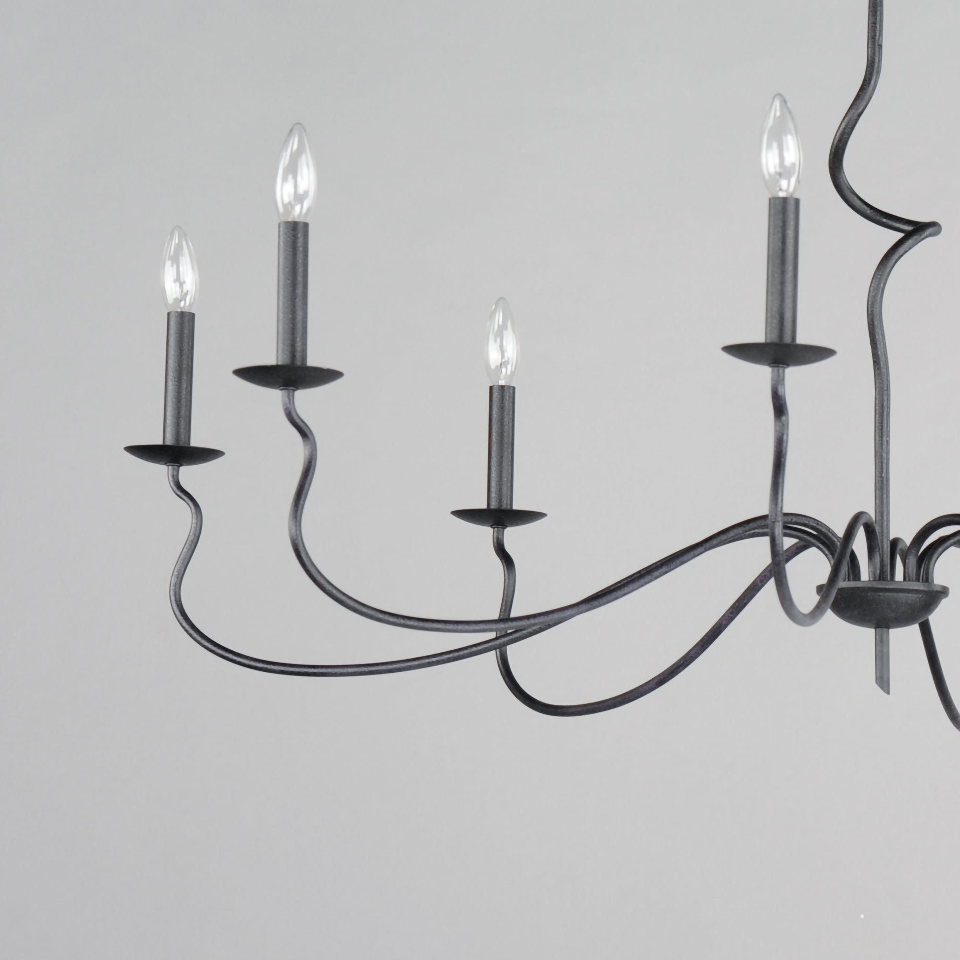 Padrona 8-Light Chandelier Black Oxide by Maxim Lighting