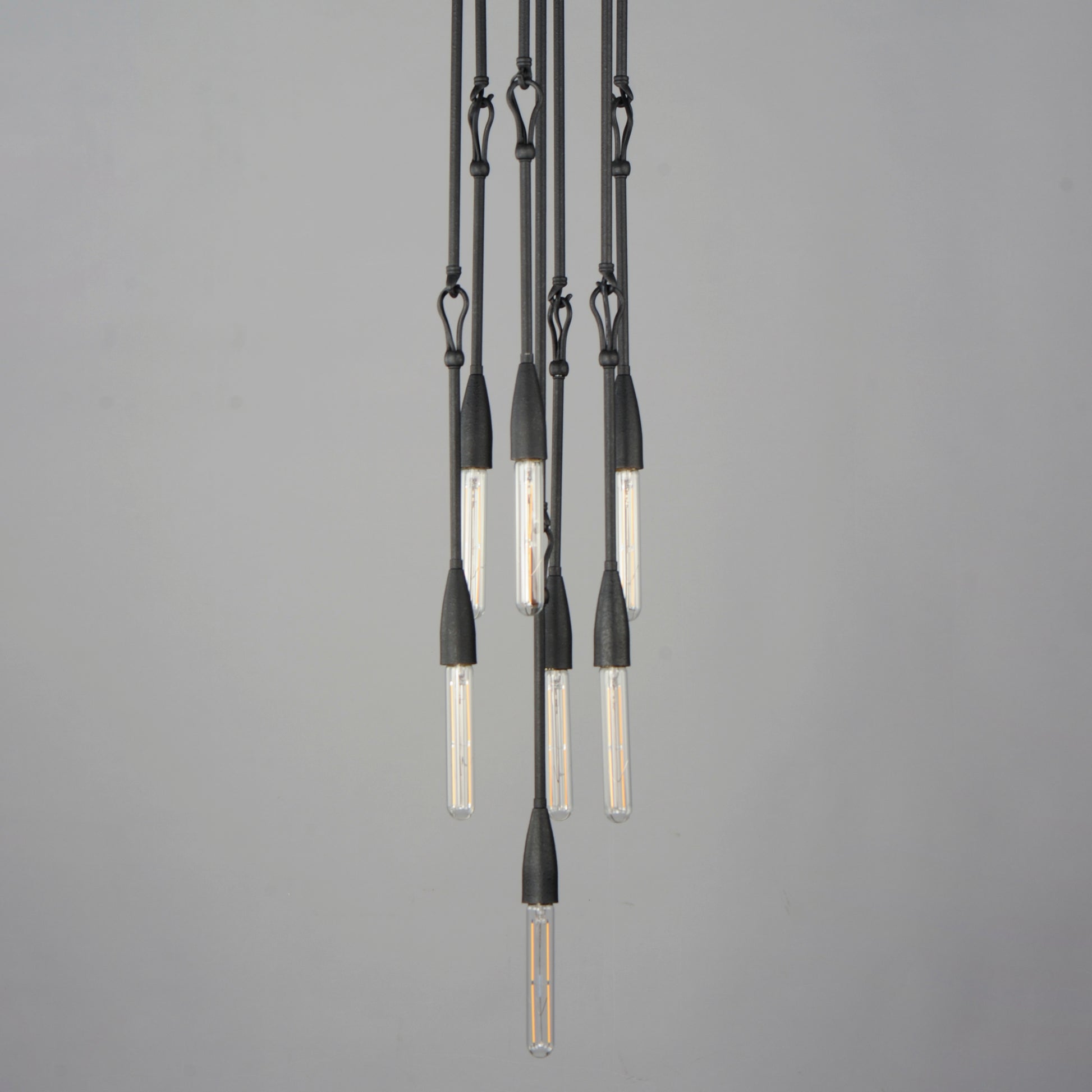 Pioneer 7-Light Pendant Anthracite by Maxim Lighting