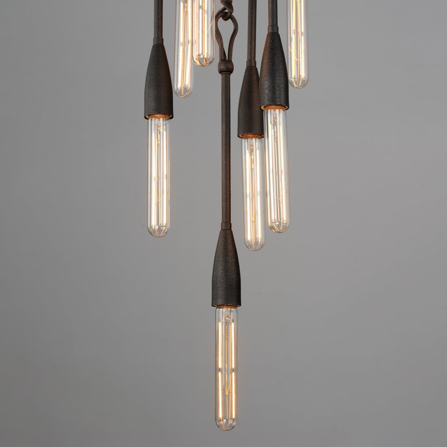 Pioneer 7-Light Pendant Anthracite by Maxim Lighting