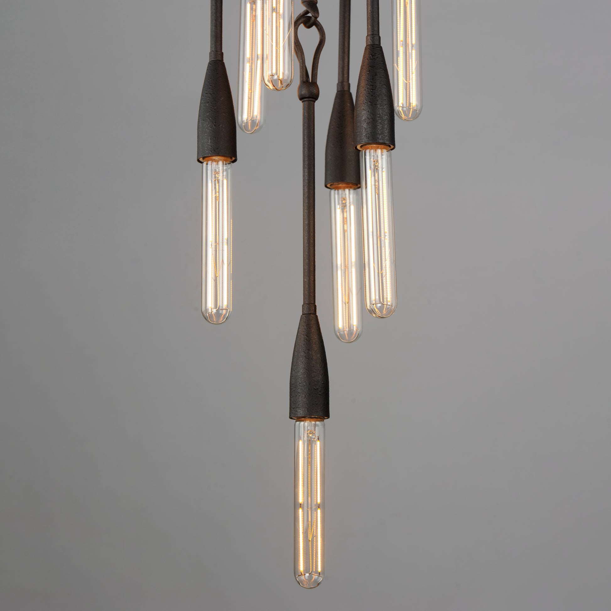 Pioneer 7-Light Pendant Anthracite by Maxim Lighting