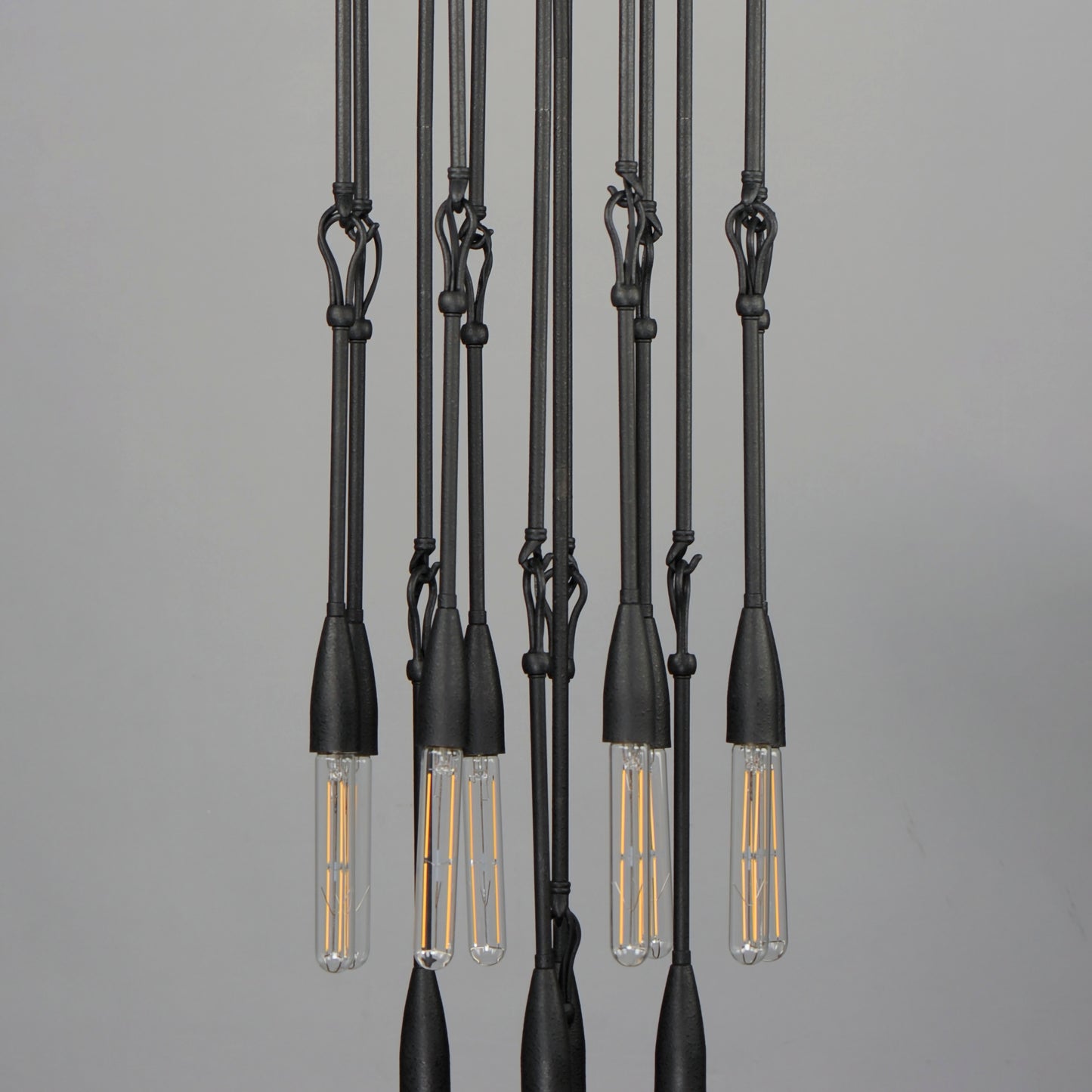 Pioneer 13-Light Pendant Anthracite by Maxim Lighting