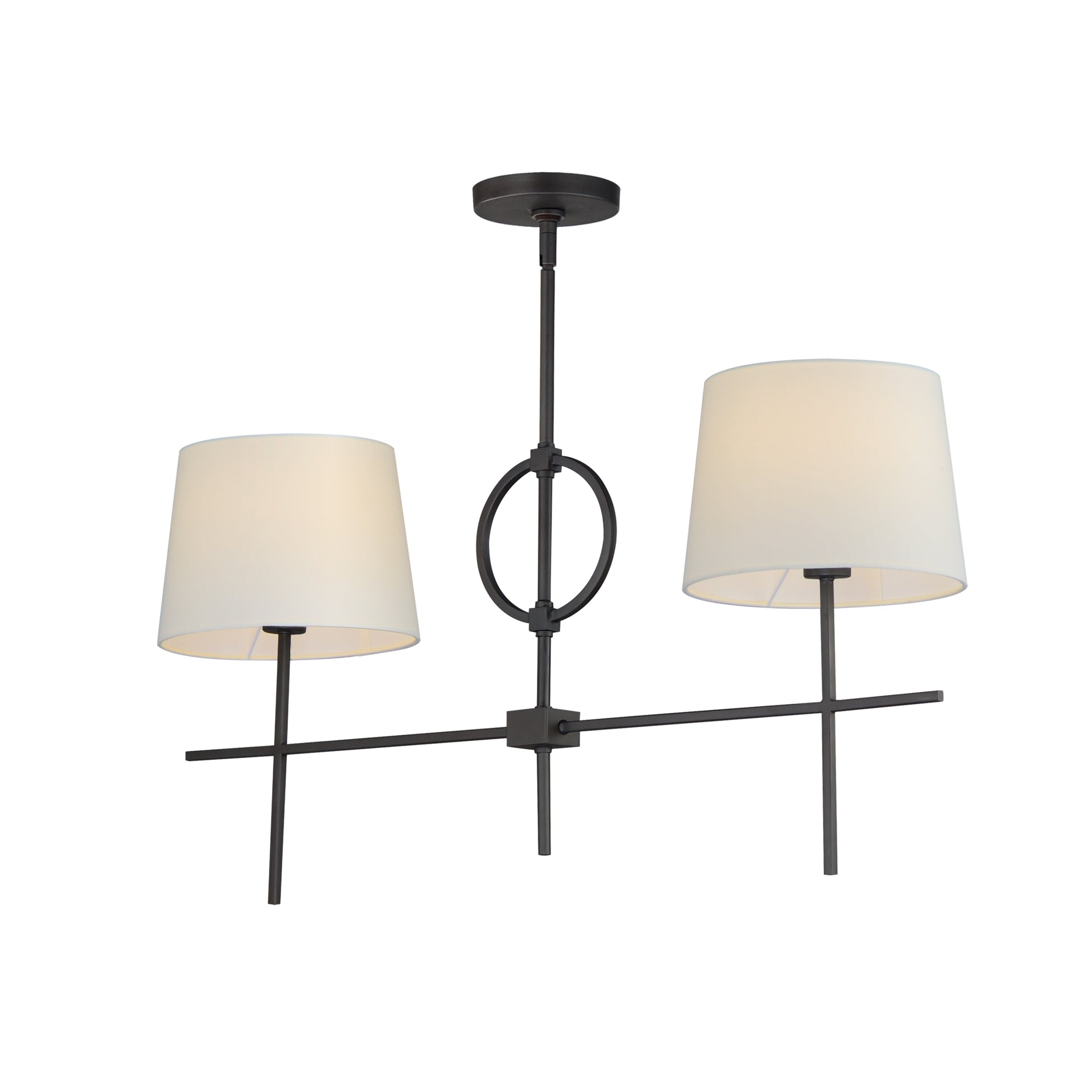 Paoli 2-Light Pendant Charcoal Bronze by Maxim Lighting