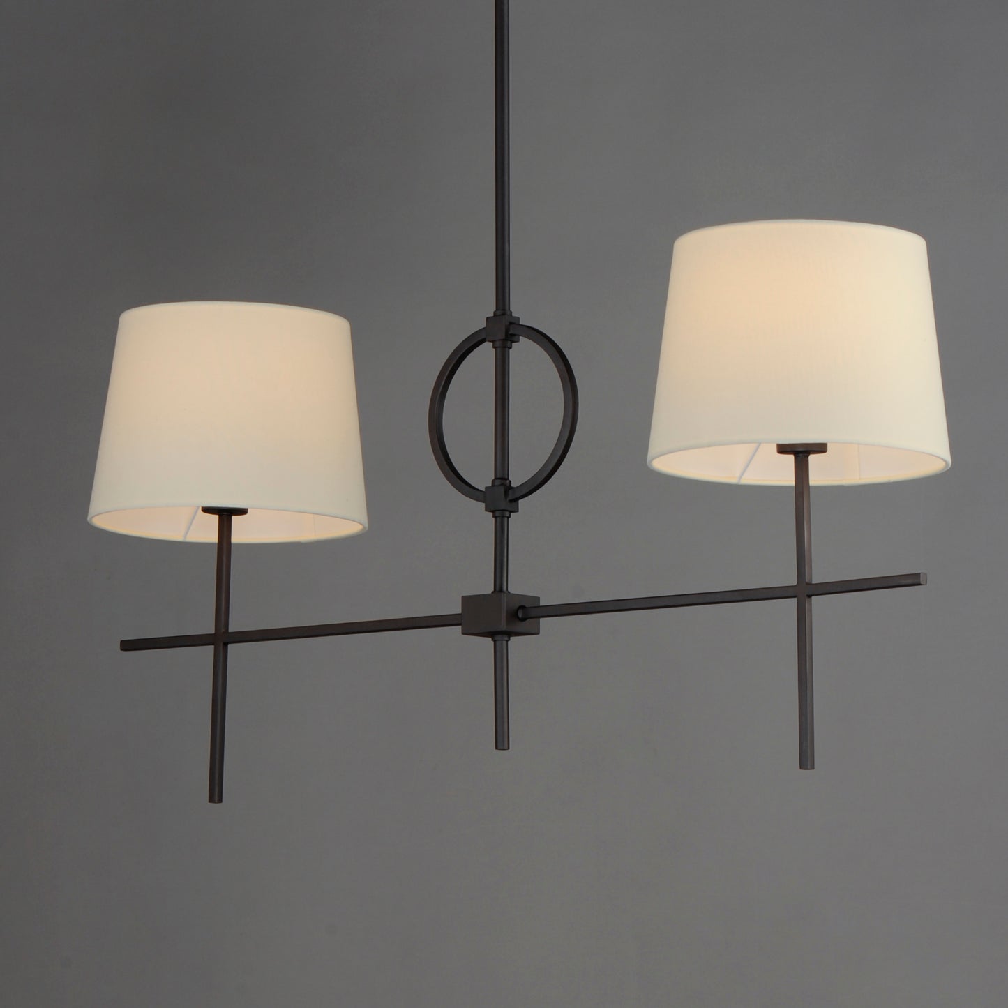 Paoli 2-Light Pendant Charcoal Bronze by Maxim Lighting
