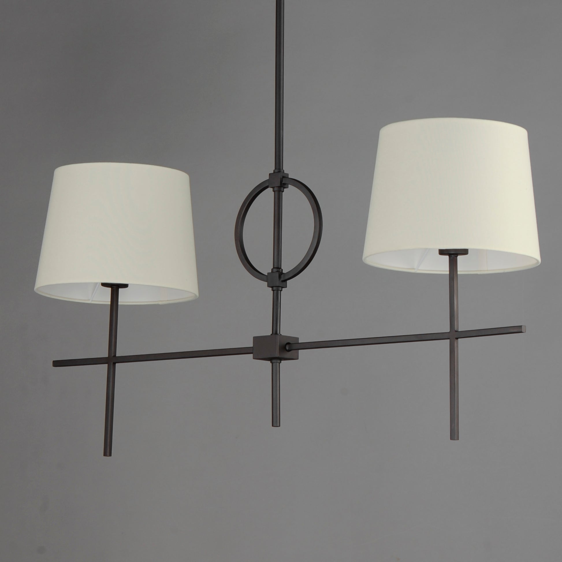 Paoli 2-Light Pendant Charcoal Bronze by Maxim Lighting