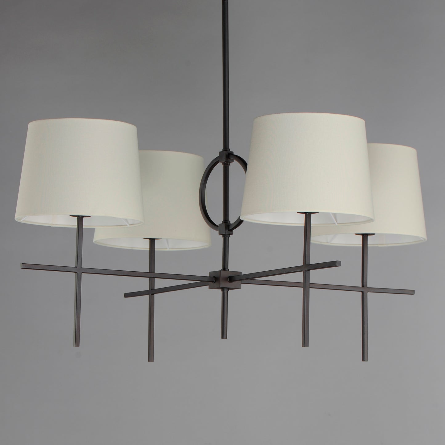 Paoli 4-Light Pendant Charcoal Bronze by Maxim Lighting
