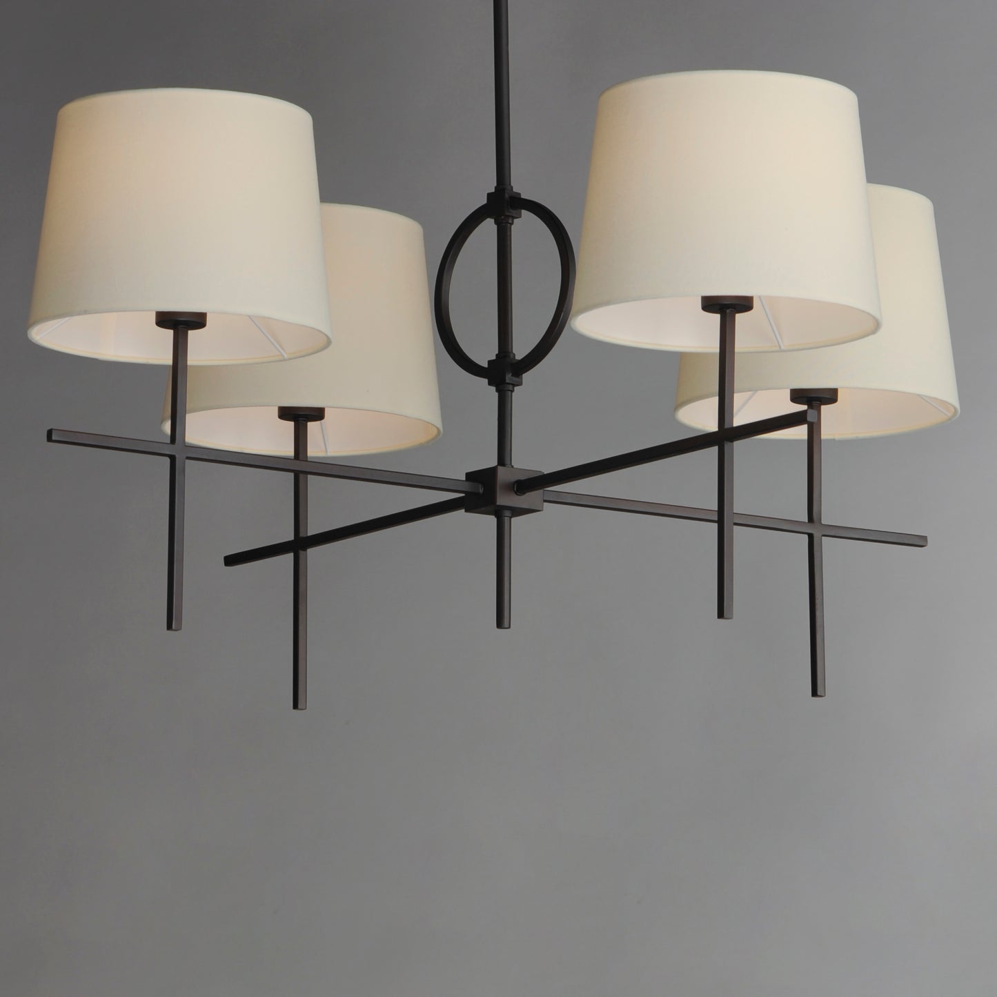 Paoli 4-Light Pendant Charcoal Bronze by Maxim Lighting