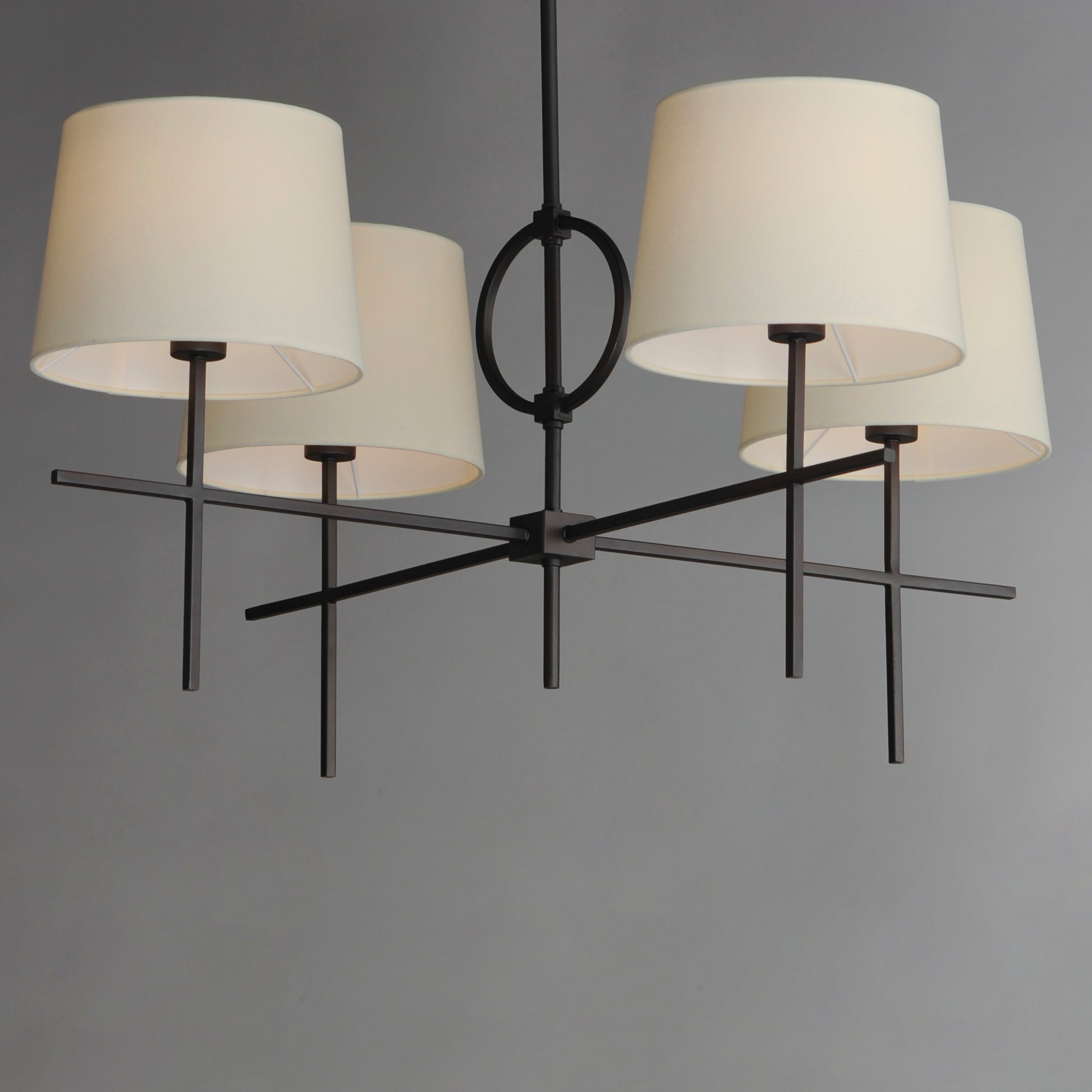 Paoli 4-Light Pendant Charcoal Bronze by Maxim Lighting
