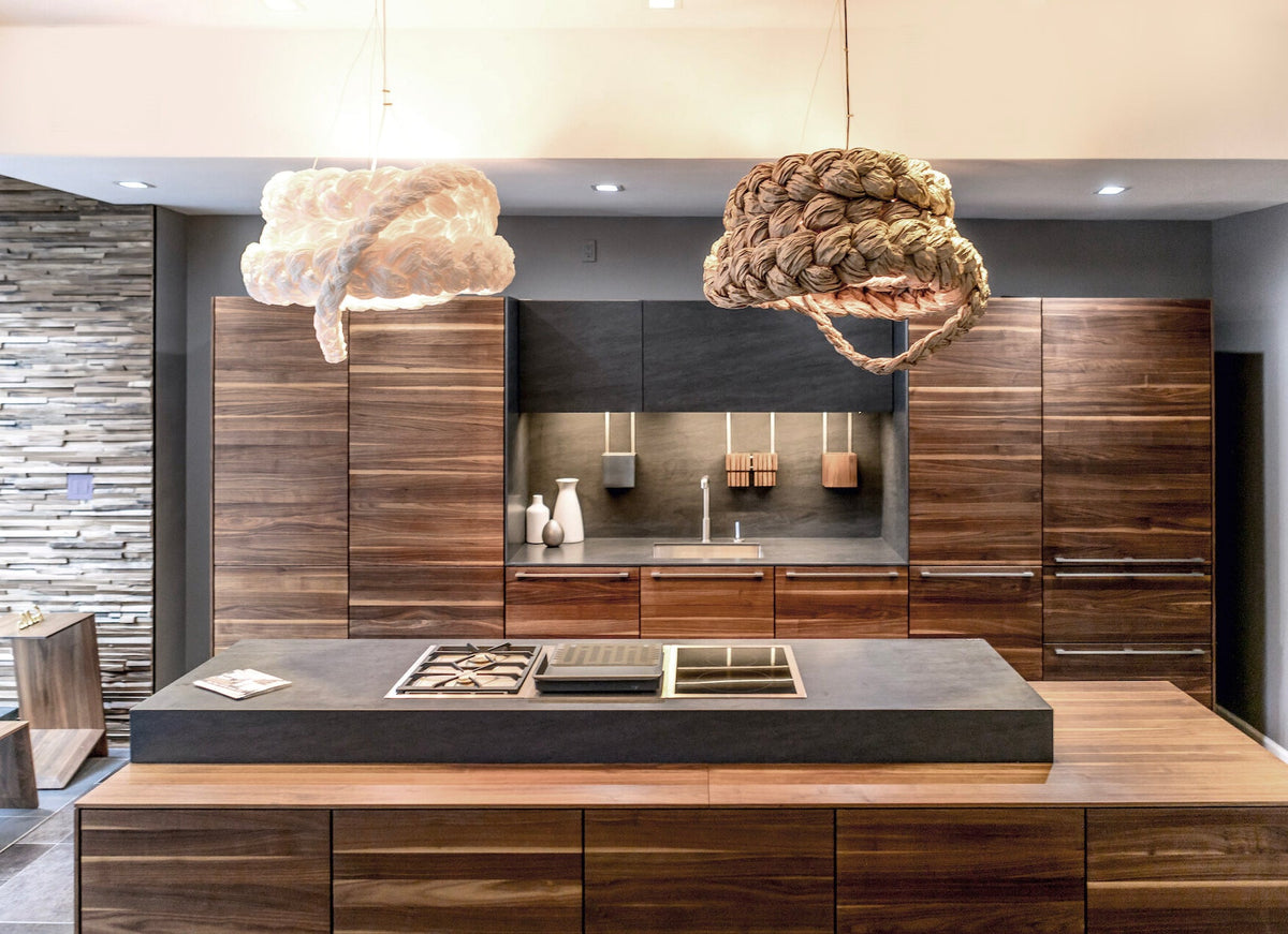 Mammalampa The Bride – pendants installed in a Marie Burgos Design interior, Manhattan