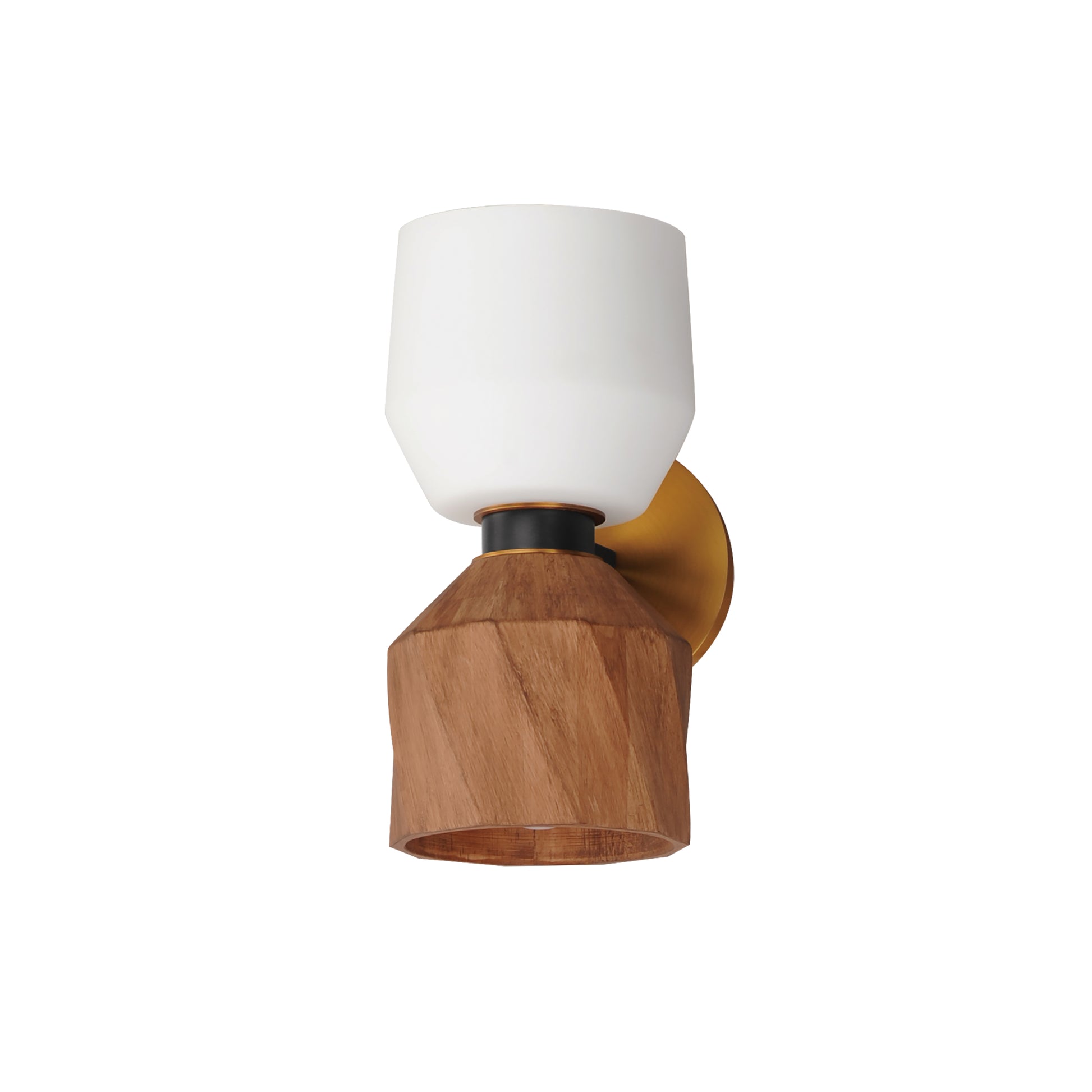 Akimbo 2-Light Wall Sconce Dark Bronze/Antique Brass by Maxim Lighting