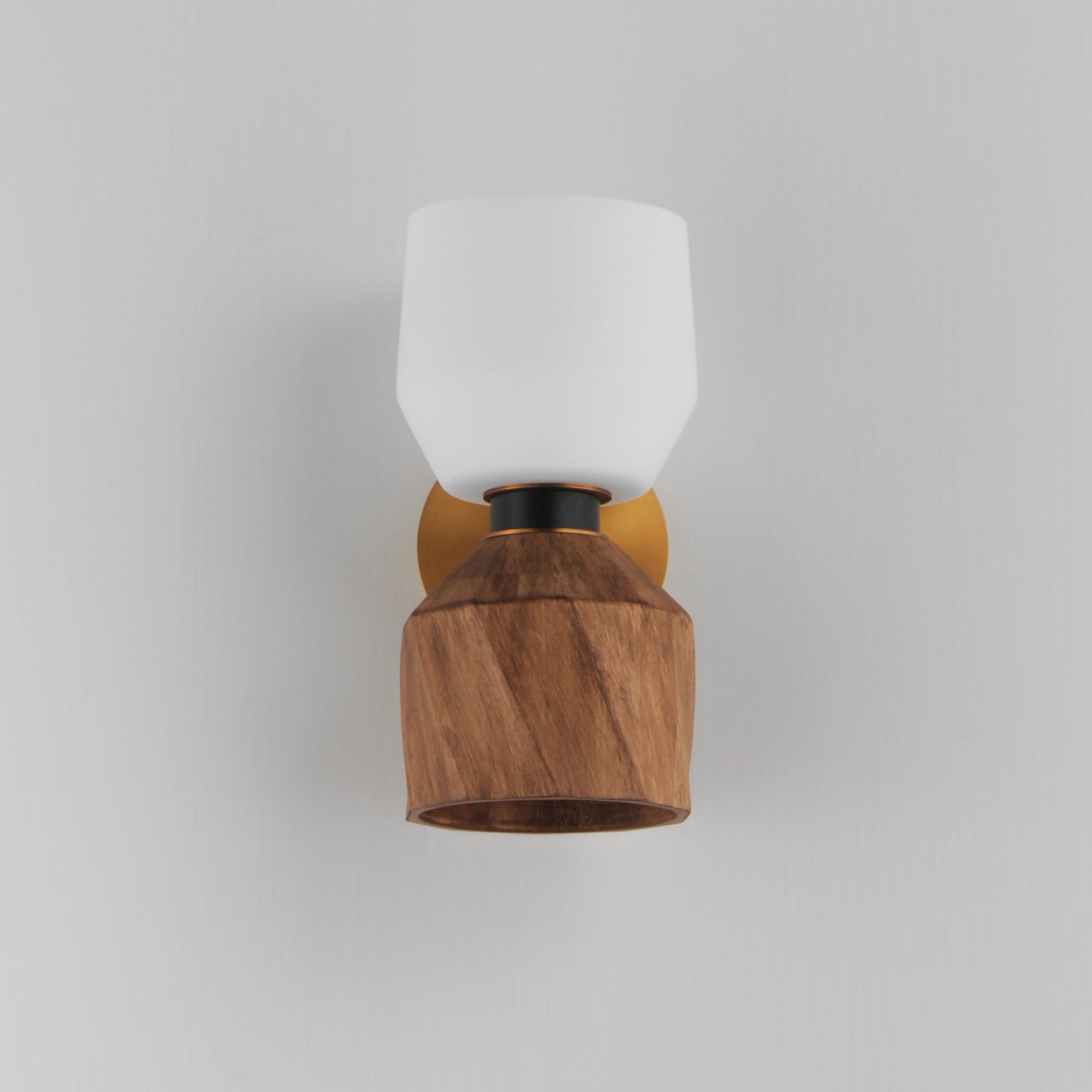 Akimbo 2-Light Wall Sconce Dark Bronze/Antique Brass by Maxim Lighting