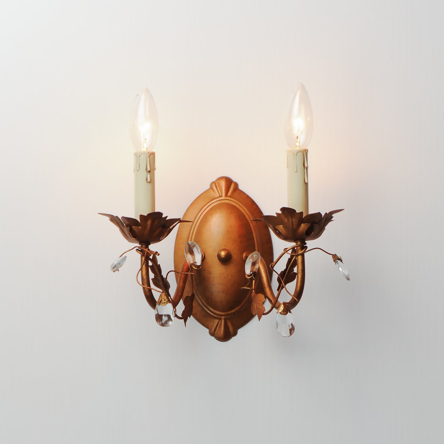 Elegante 2-Light Wall Sconce Etruscan Gold by Maxim Lighting