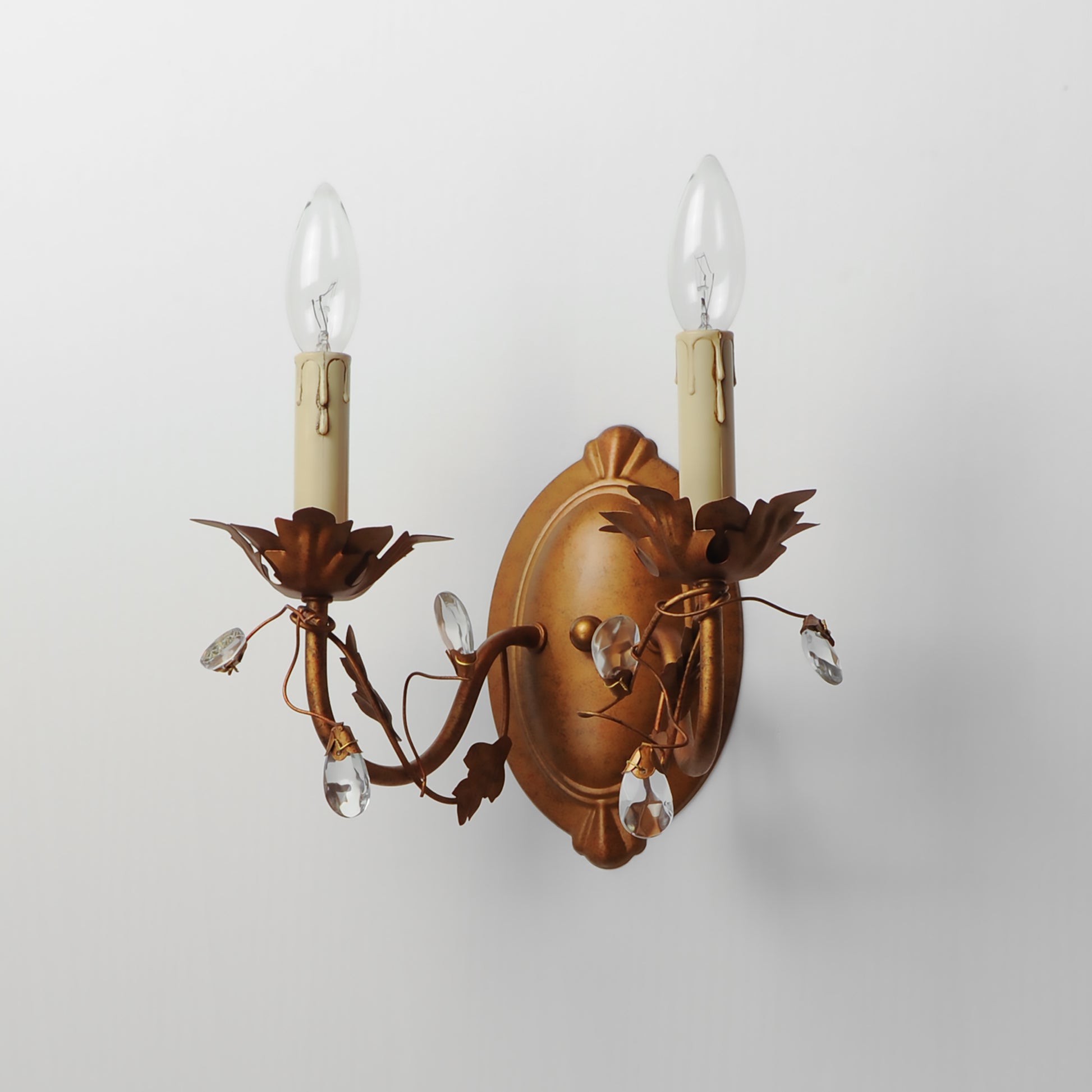 Elegante 2-Light Wall Sconce Etruscan Gold by Maxim Lighting