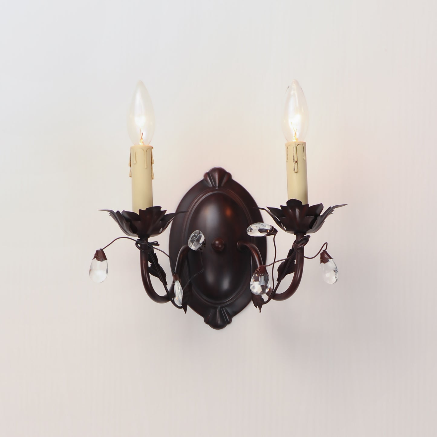 Elegante 2-Light Wall Sconce Oil Rubbed Bronze by Maxim Lighting