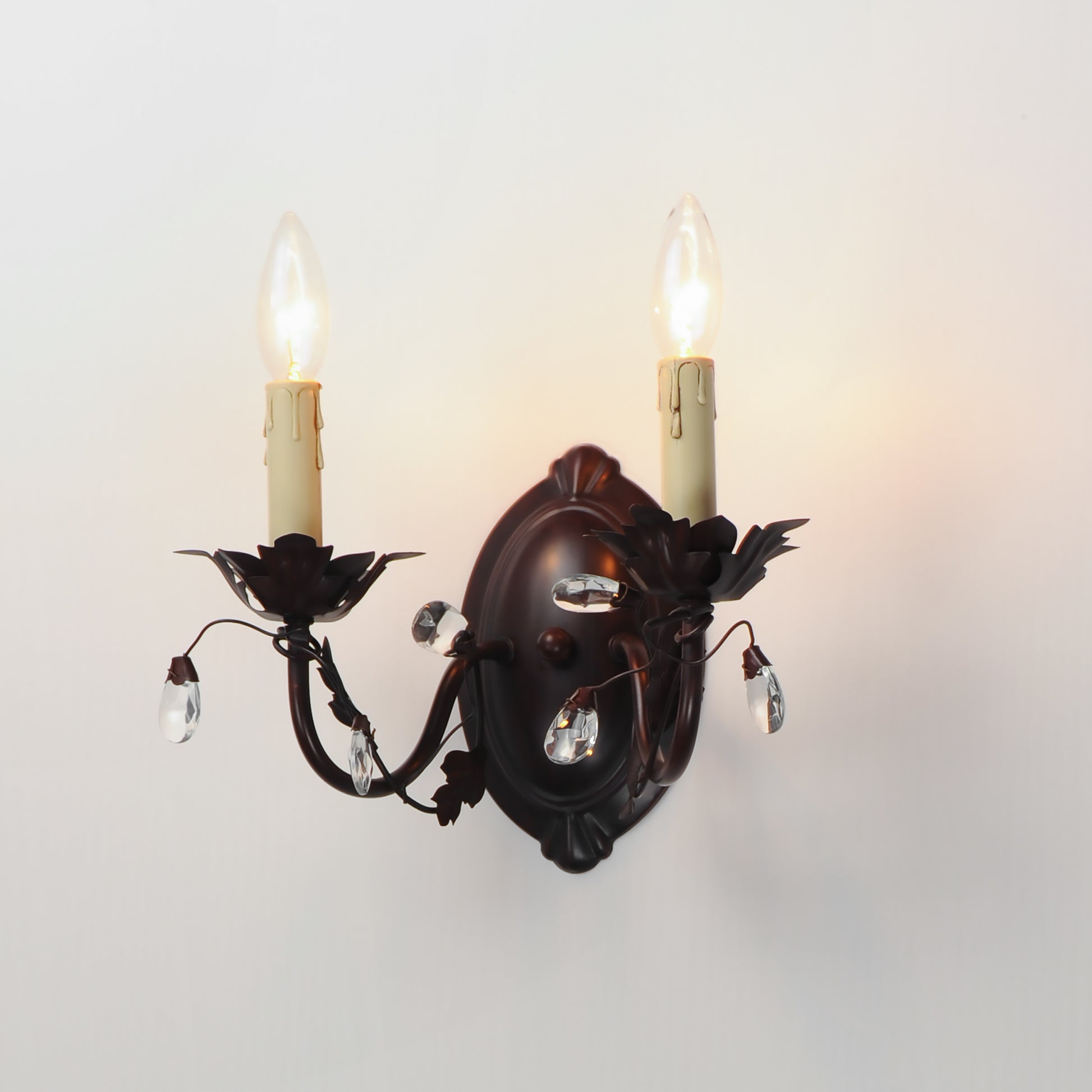 Elegante 2-Light Wall Sconce Oil Rubbed Bronze by Maxim Lighting