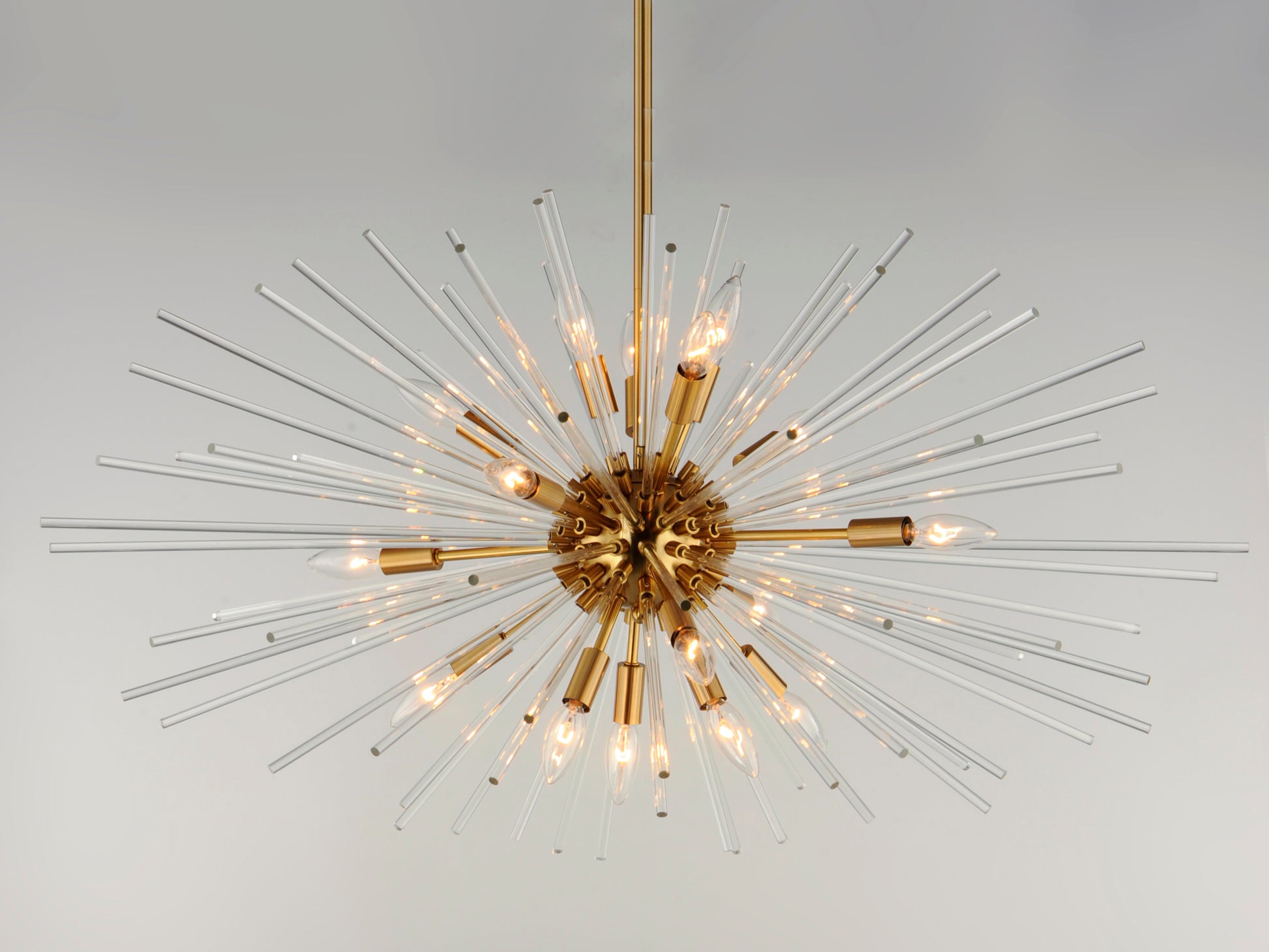 Polaris 16-Light Pendant Satin Brass by Maxim Lighting