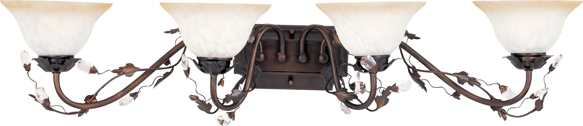 Elegante 4-Light Bath Vanity Oil Rubbed Bronze by Maxim Lighting