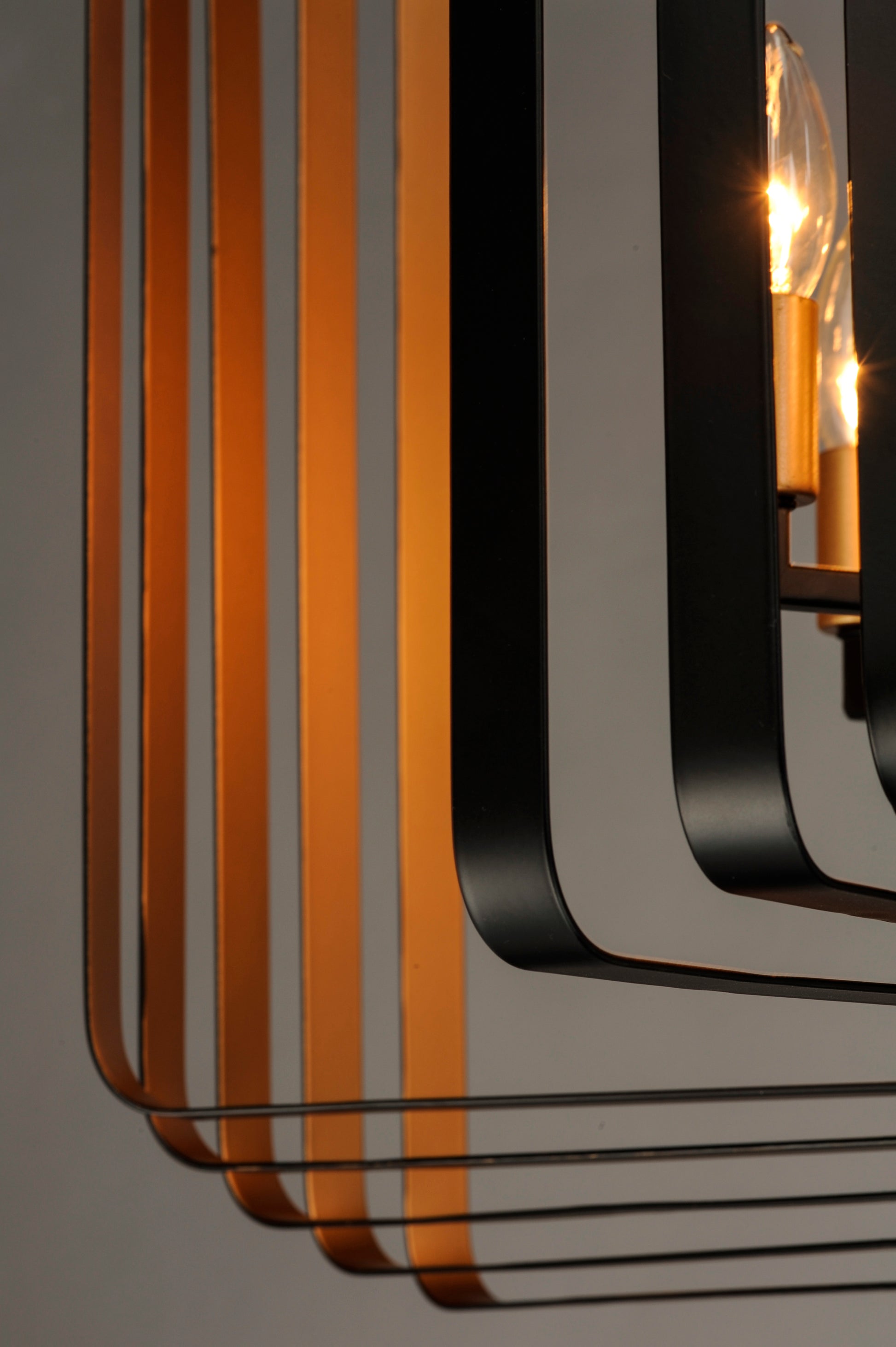 Radial 5-Light Pendant Black/Gold by Maxim Lighting