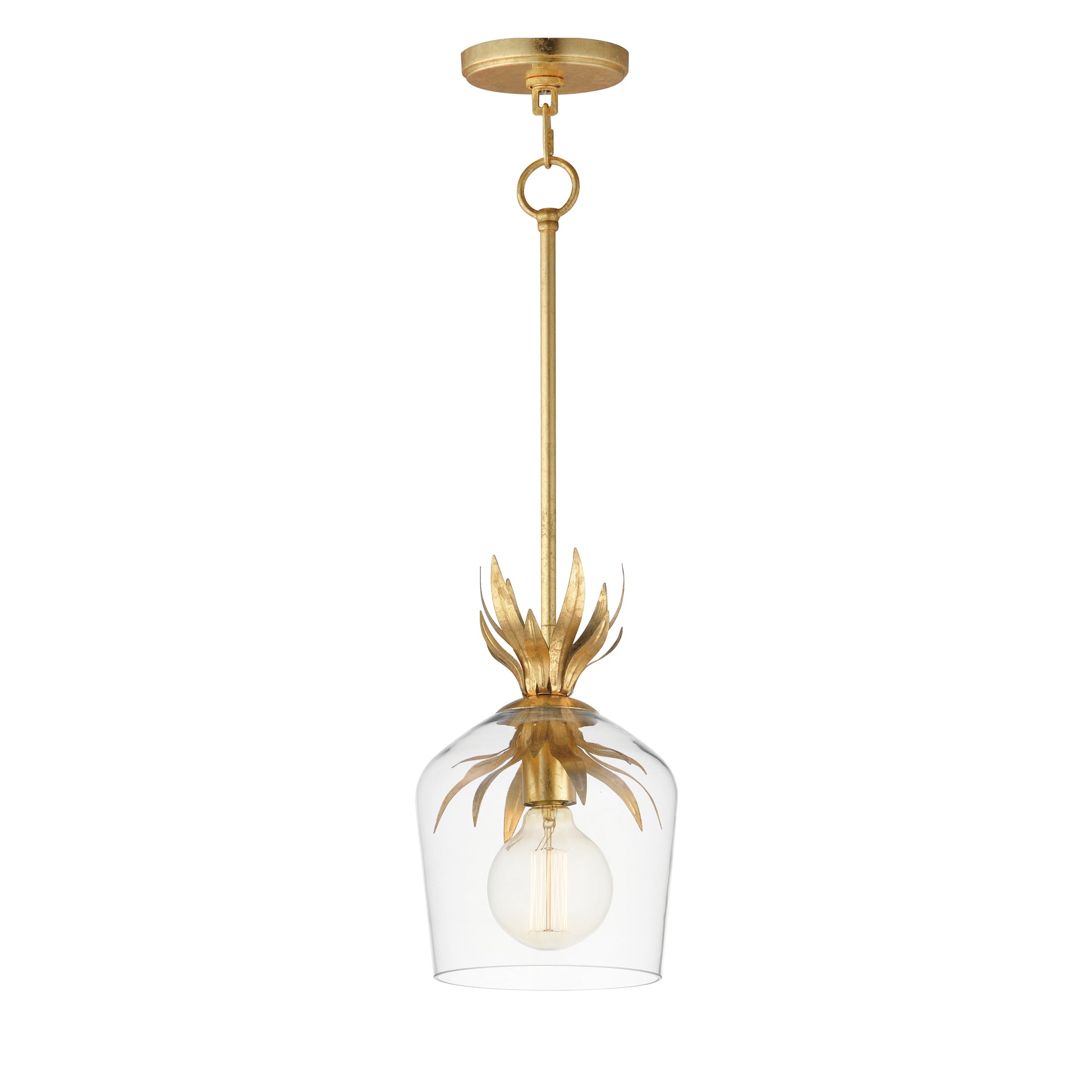 Paloma Pendant Gold Leaf by Maxim Lighting