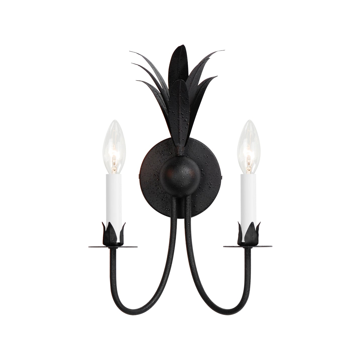 Paloma 2-Light Sconce Anthracite by Maxim Lighting