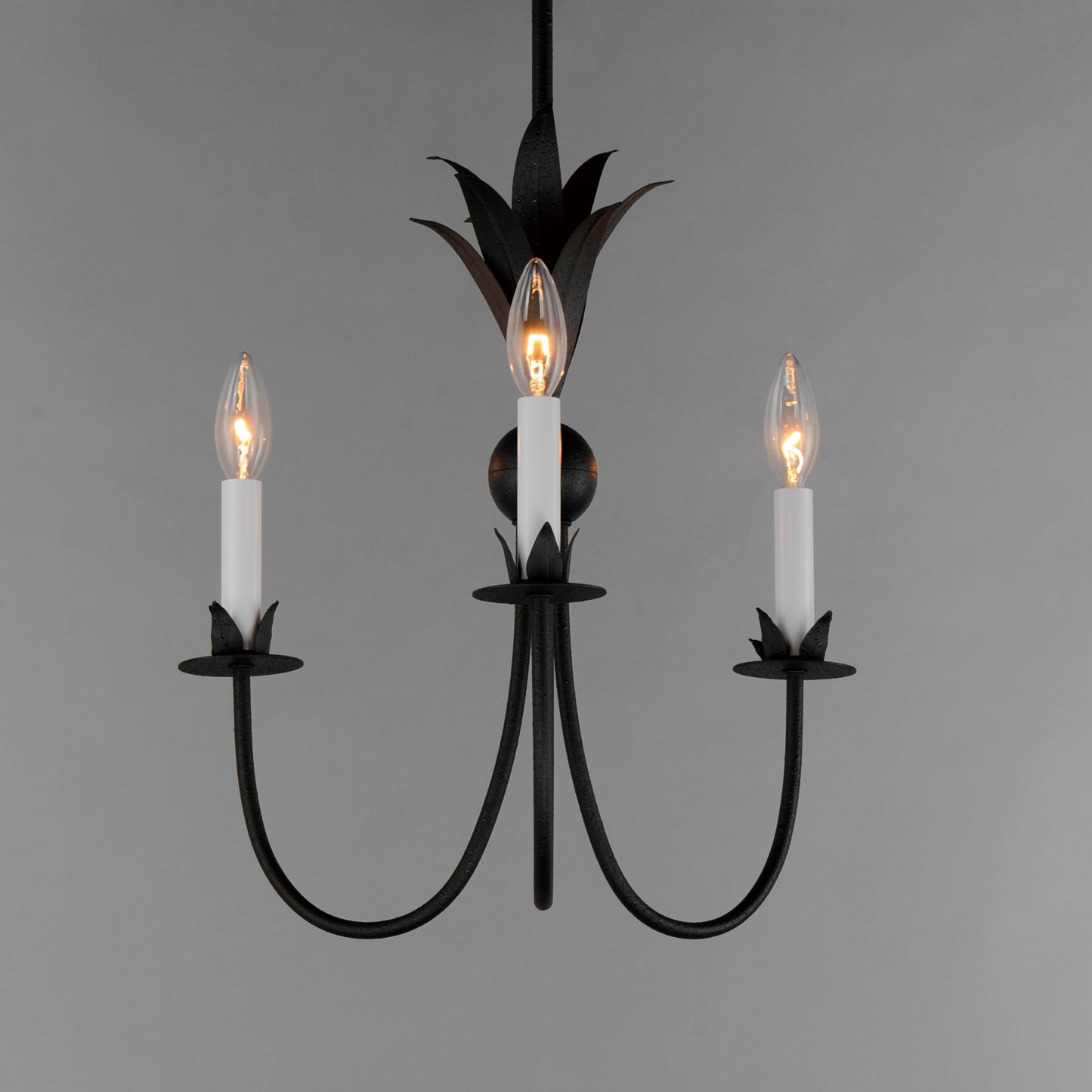 Paloma 3-Light Chandelier Anthracite by Maxim Lighting