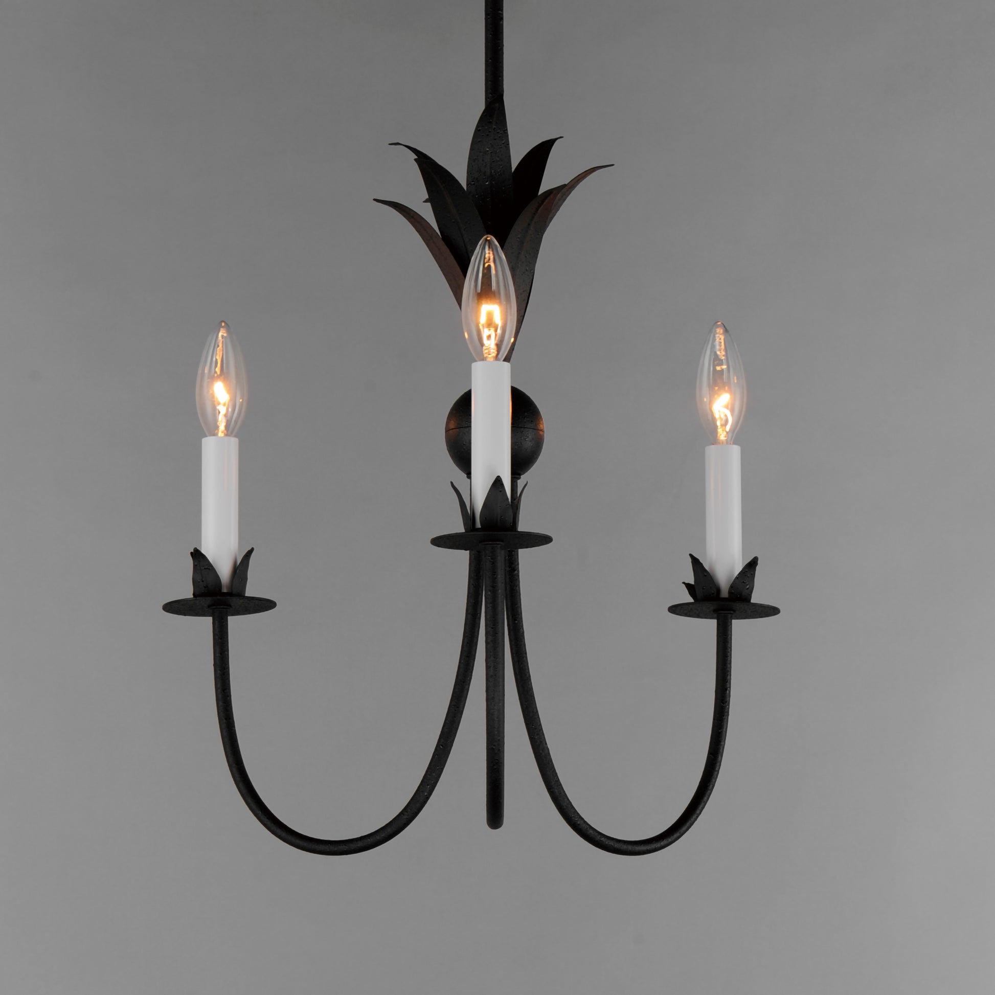 Paloma 3-Light Chandelier Anthracite by Maxim Lighting