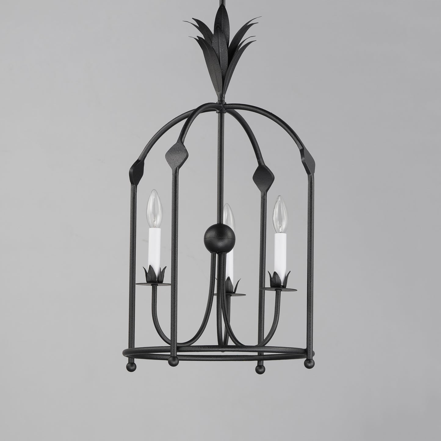 Paloma 3-Light Foyer Pendant Anthracite by Maxim Lighting
