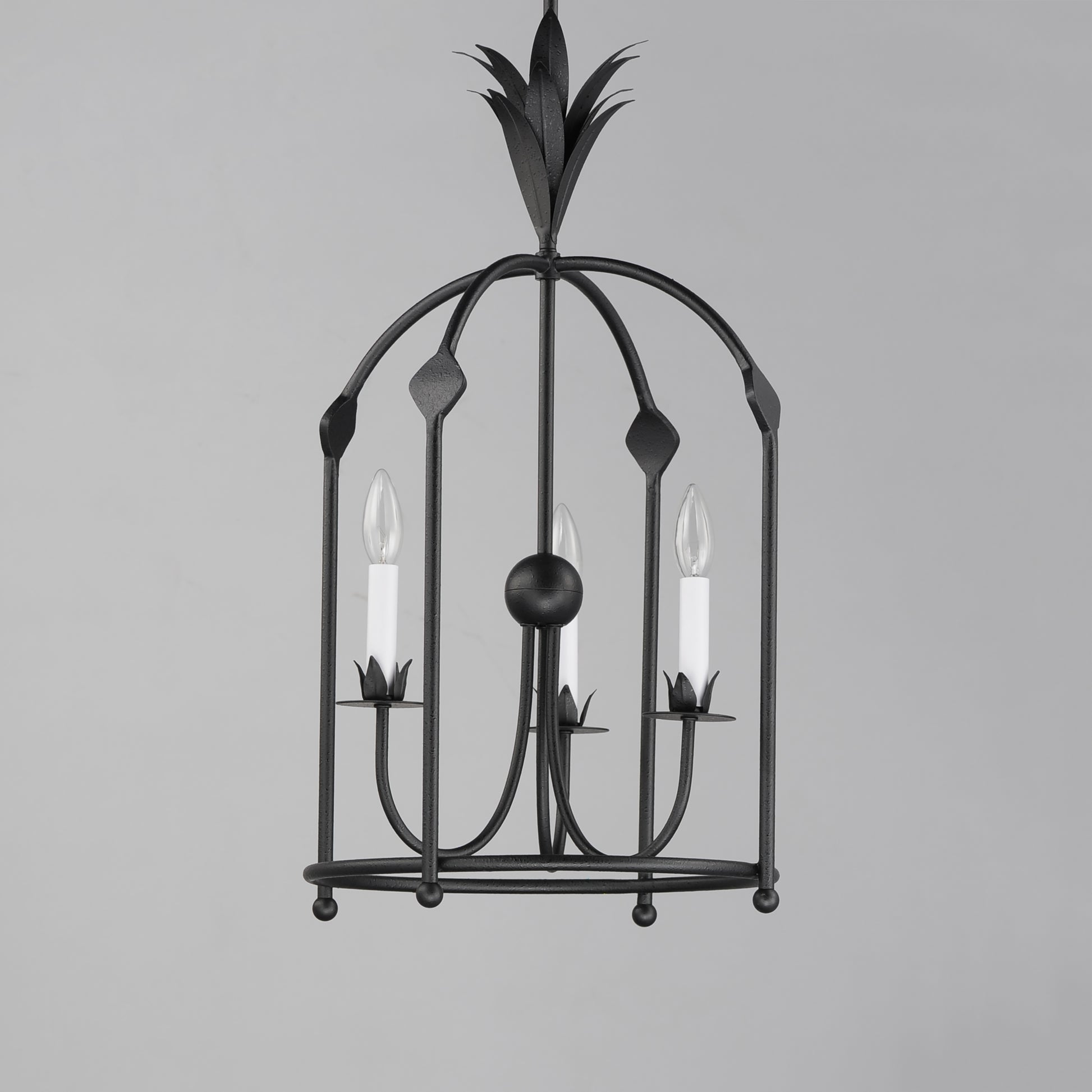 Paloma 3-Light Foyer Pendant Anthracite by Maxim Lighting
