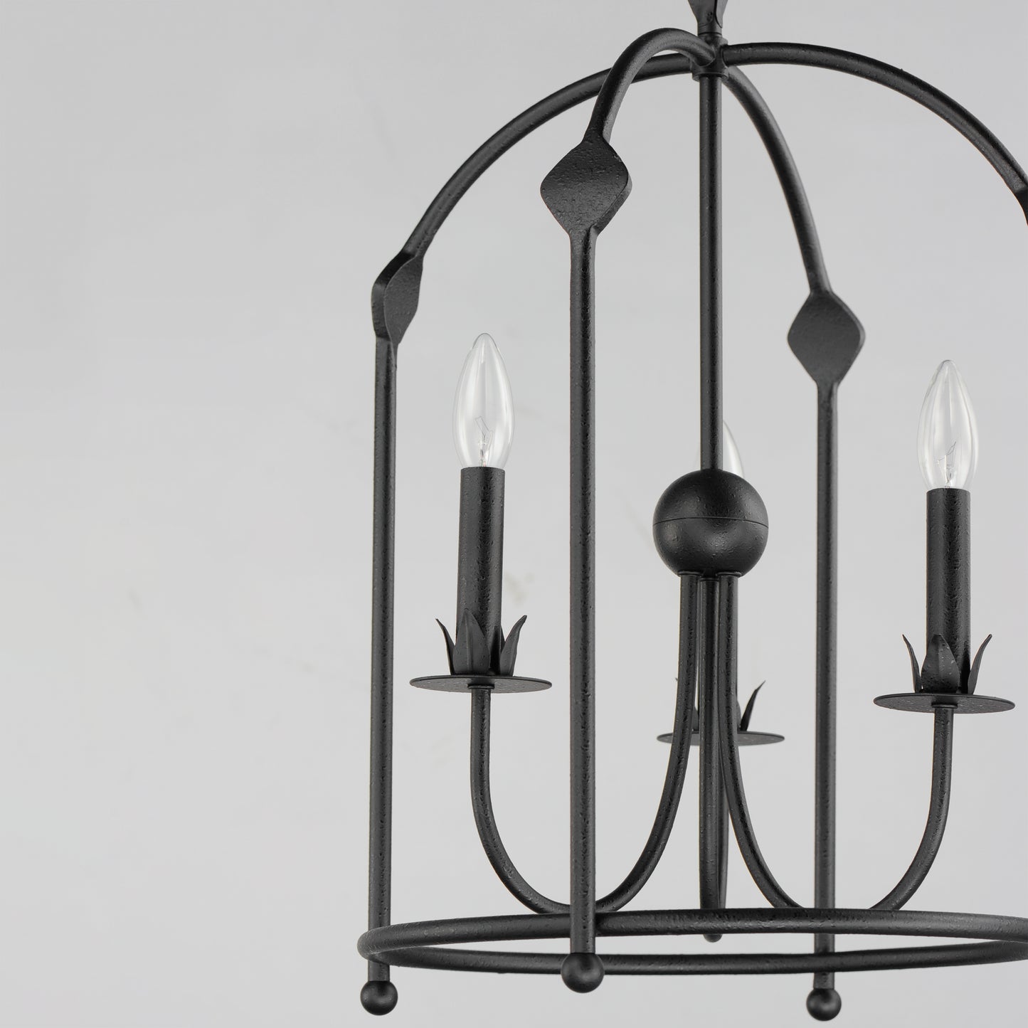 Paloma 3-Light Foyer Pendant Anthracite by Maxim Lighting