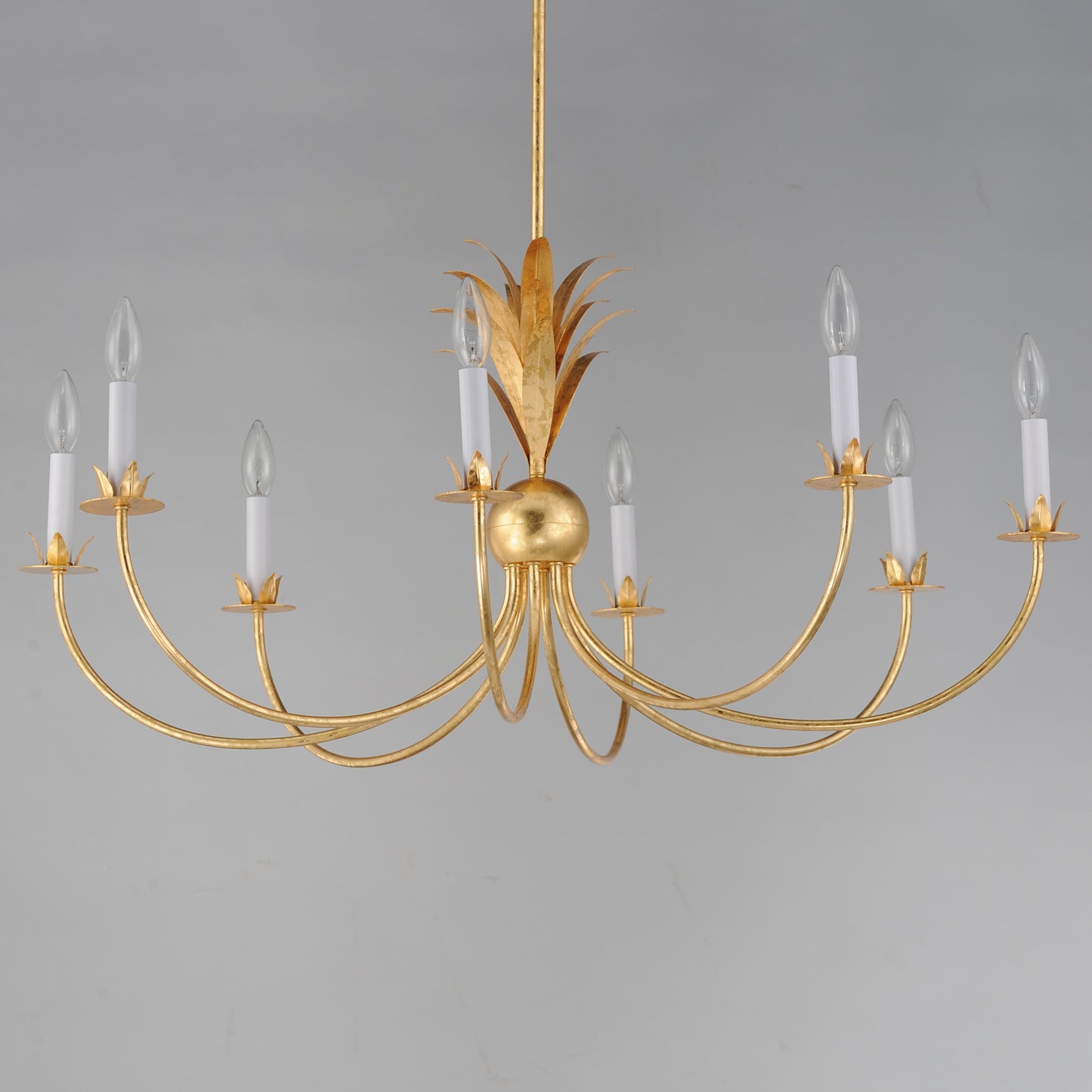 Paloma 8-Light Chandelier Gold Leaf by Maxim Lighting