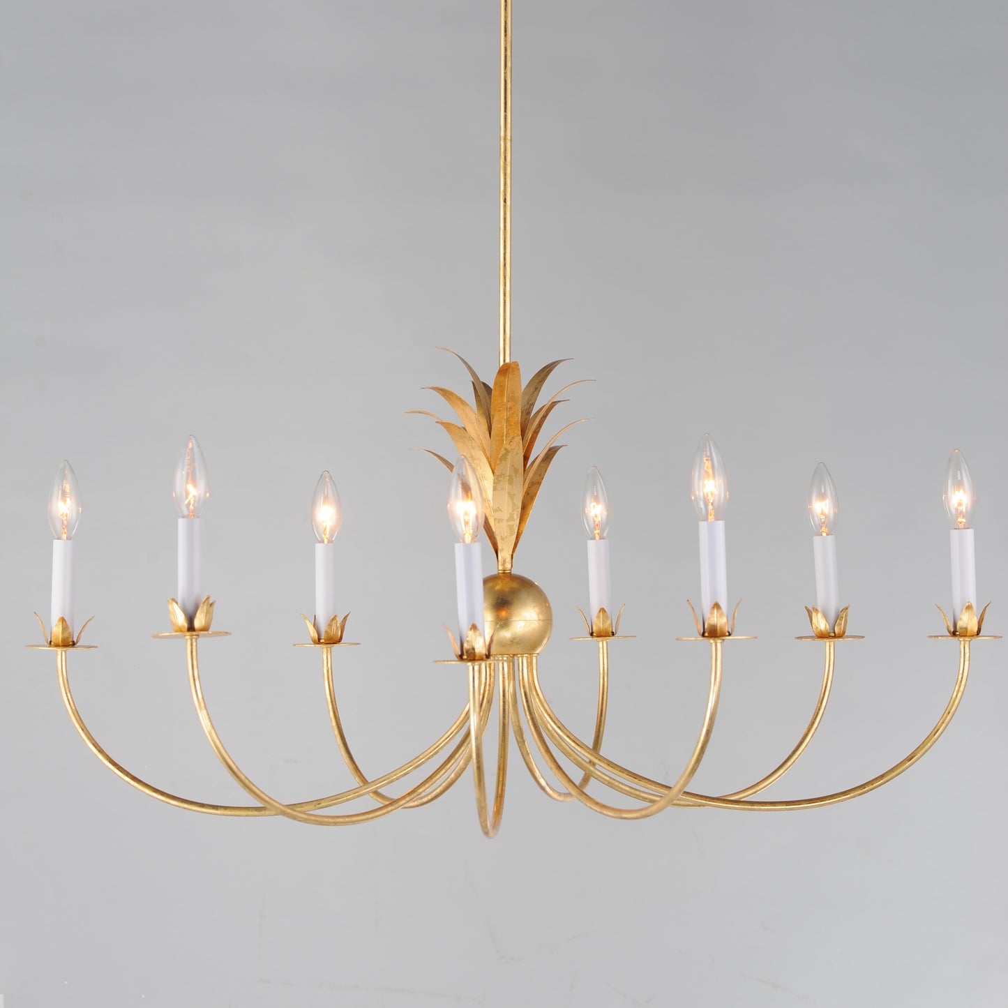 Paloma 8-Light Chandelier Gold Leaf by Maxim Lighting