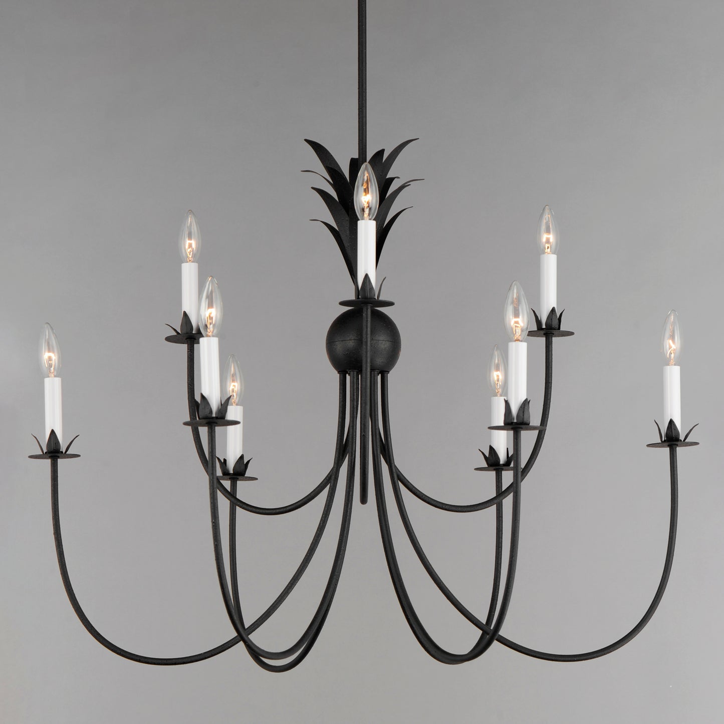 Paloma 9-Light Chandelier Anthracite by Maxim Lighting